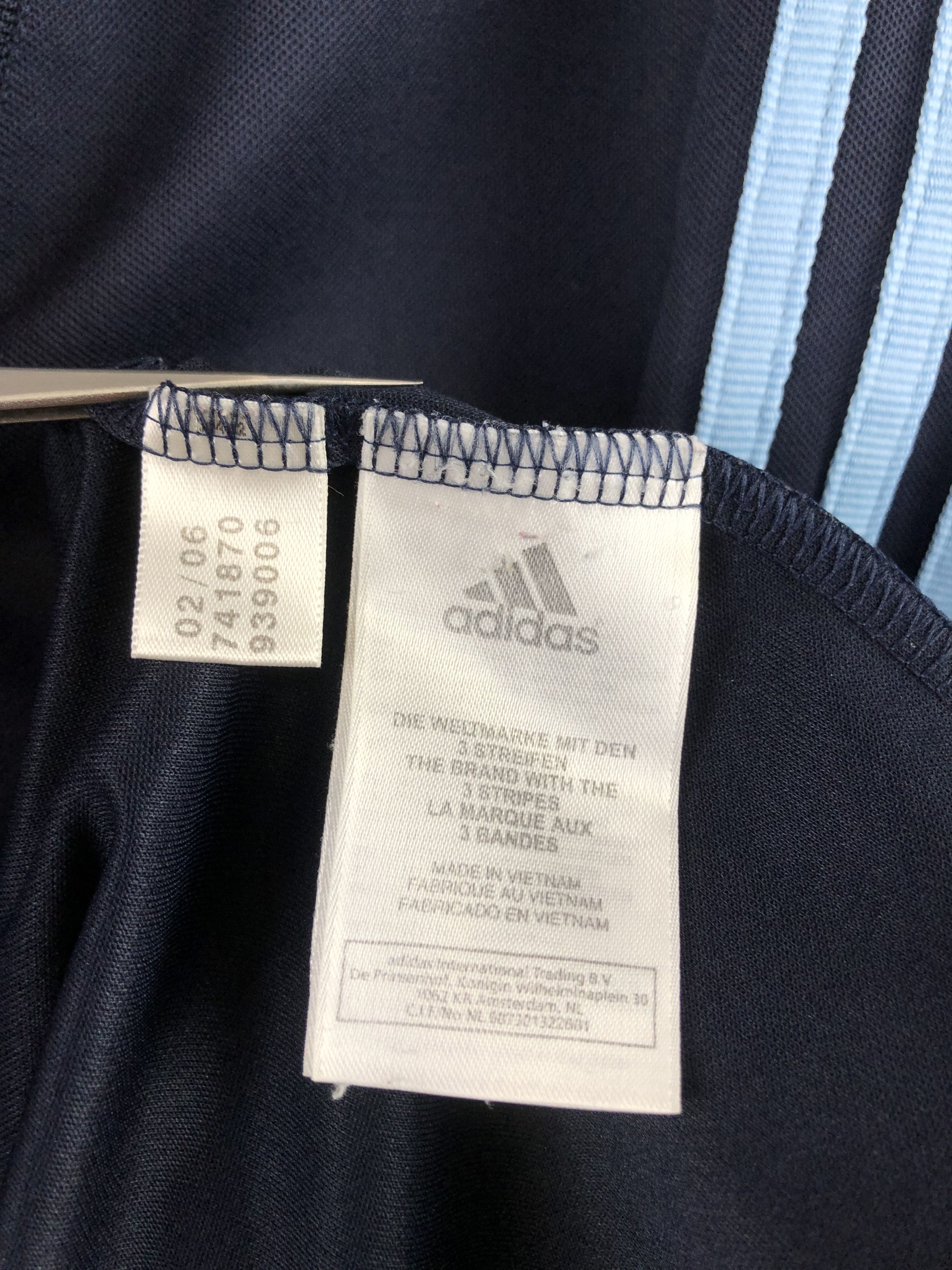 Adidas Vintage Argentina Football Shirt Soccer Jersey Messi Rare Size US XXL / EU 58 / 5 - 11 Thumbnail