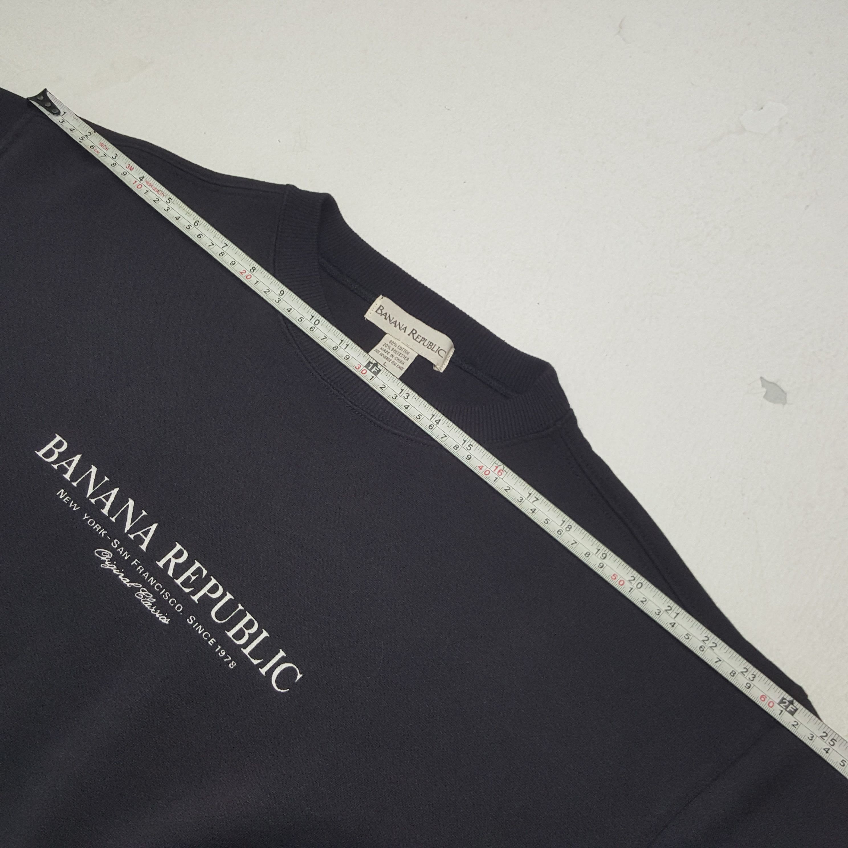 Banana Republic × Vintage Vintage Banana Republic Sweatshirt Size US L / EU 52-54 / 3 - 5 Thumbnail