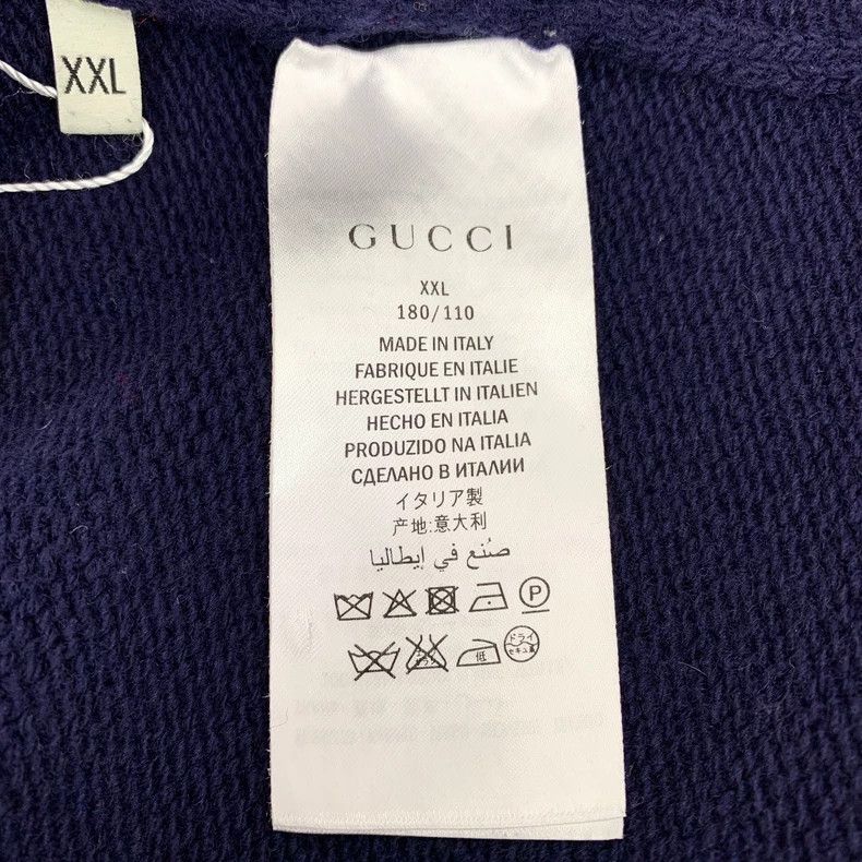 Gucci Gucci Pokemon co-branded dark blue coral snake inlaid wool Size US XXL / EU 58 / 5 - 7 Thumbnail