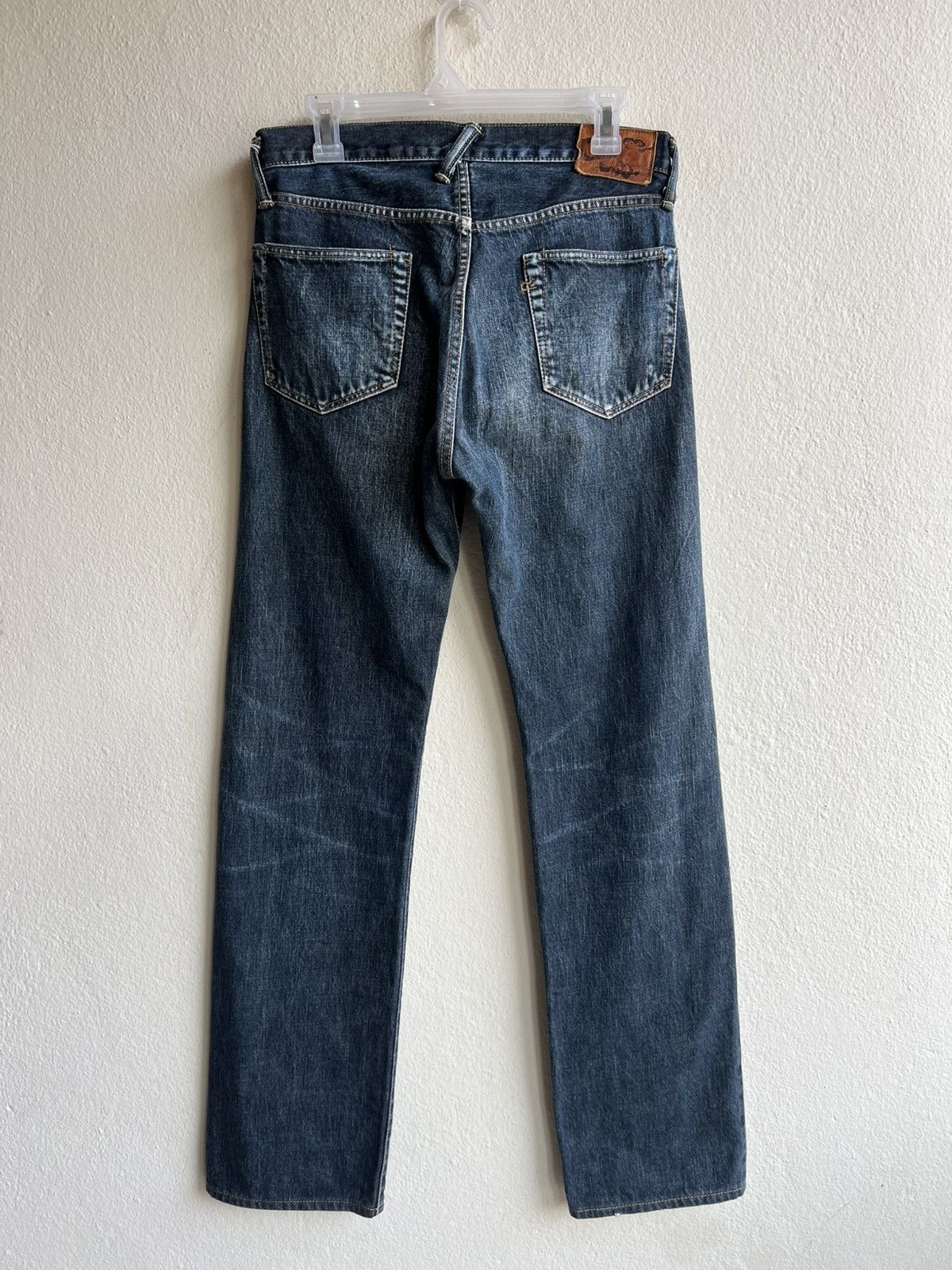 45rpm Vintage 45rpm Distressed Fade Denim Selvedge Jeans Size US 30 / EU 46 - 24 Thumbnail