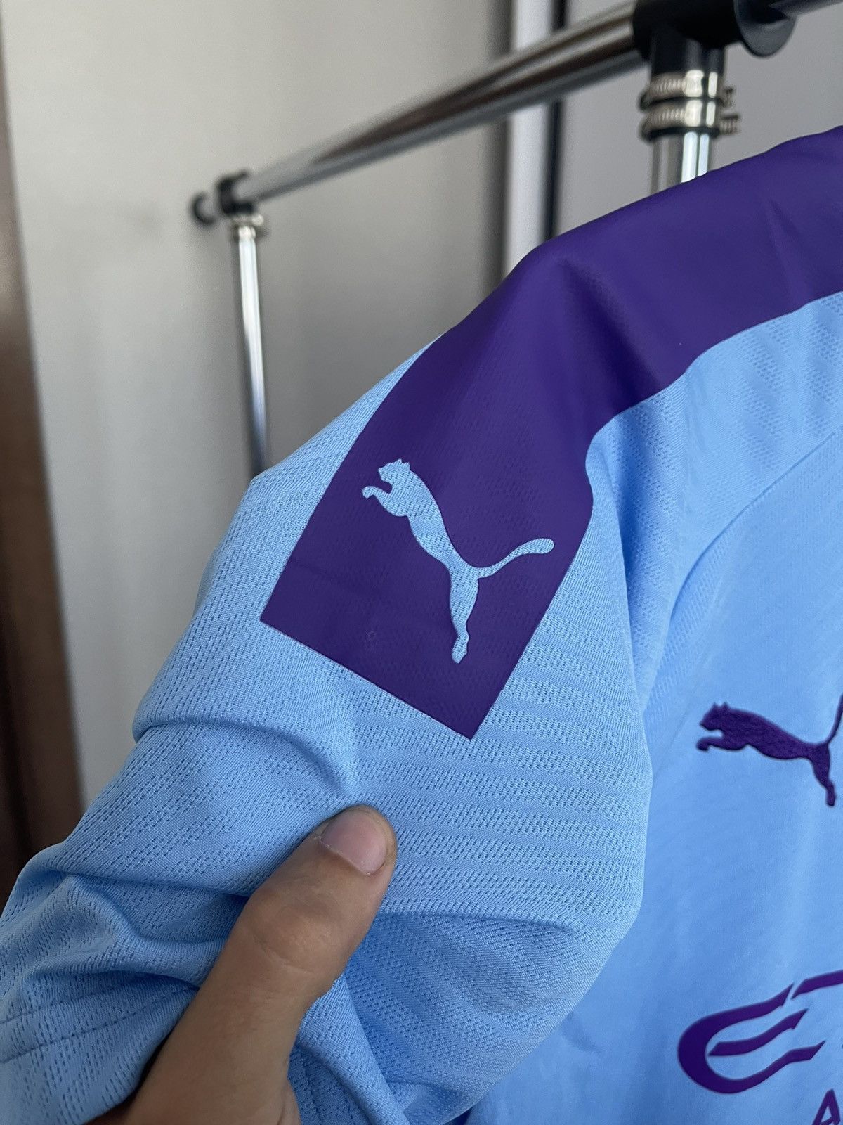 Puma 2019/2020 Puma Manchester City Soccer Jersey T-Shirt Tee Size US S / EU 44-46 / 1 - 8 Thumbnail