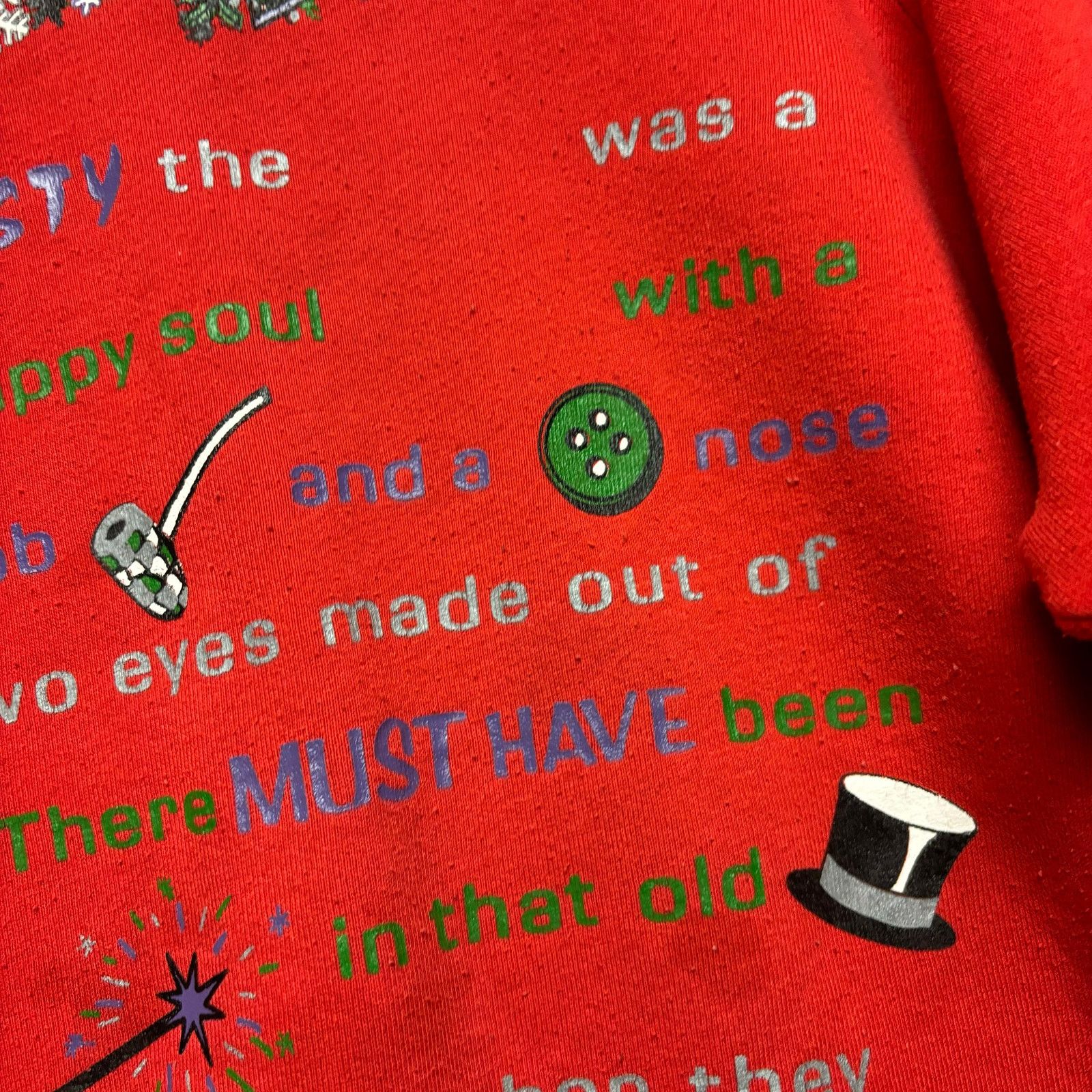 Other Vintage Frosty The Snowman Crewneck Sweatshirt BJ Designs Size US M / EU 48-50 / 2 - 7 Thumbnail