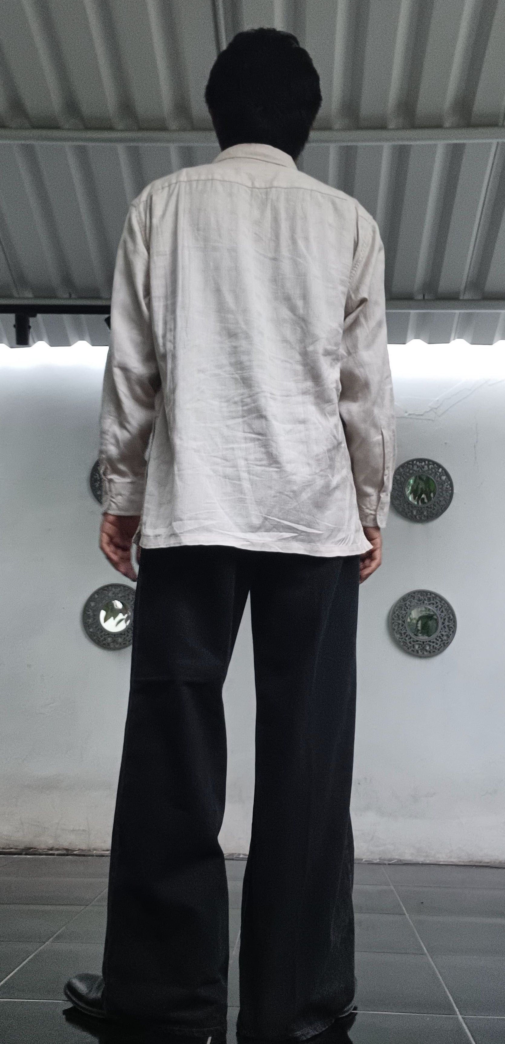 Yohji Yamamoto SACSNY Y'SACCS Yohji Yamamoto Zipper Shirt Size US L / EU 52-54 / 3 - 6 Thumbnail