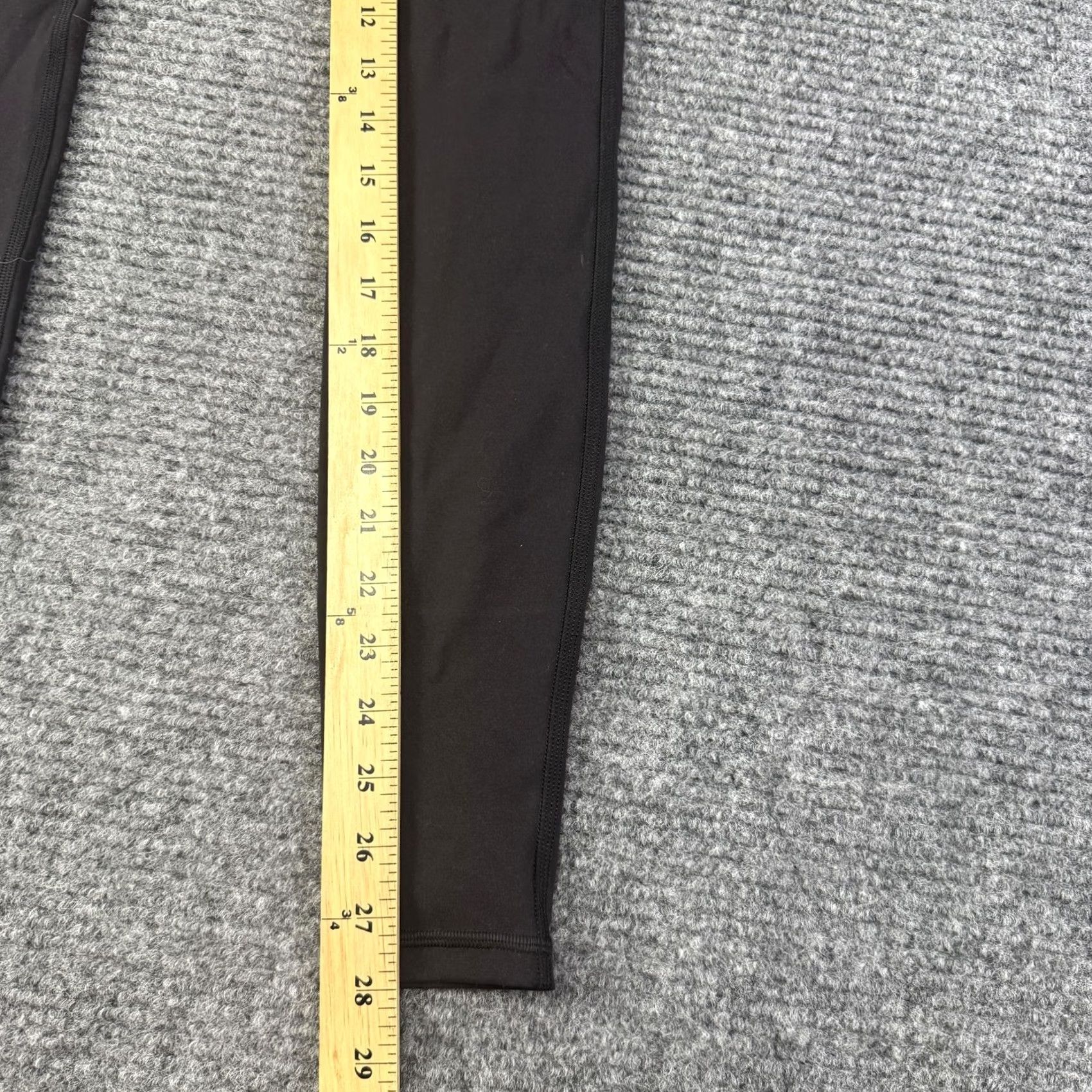 Lululemon Lululemon Leggings Womens 2 Black High Rise Ankle Yoga Athletic Gym Size 26" / US 2 / IT 38 - 3 Thumbnail