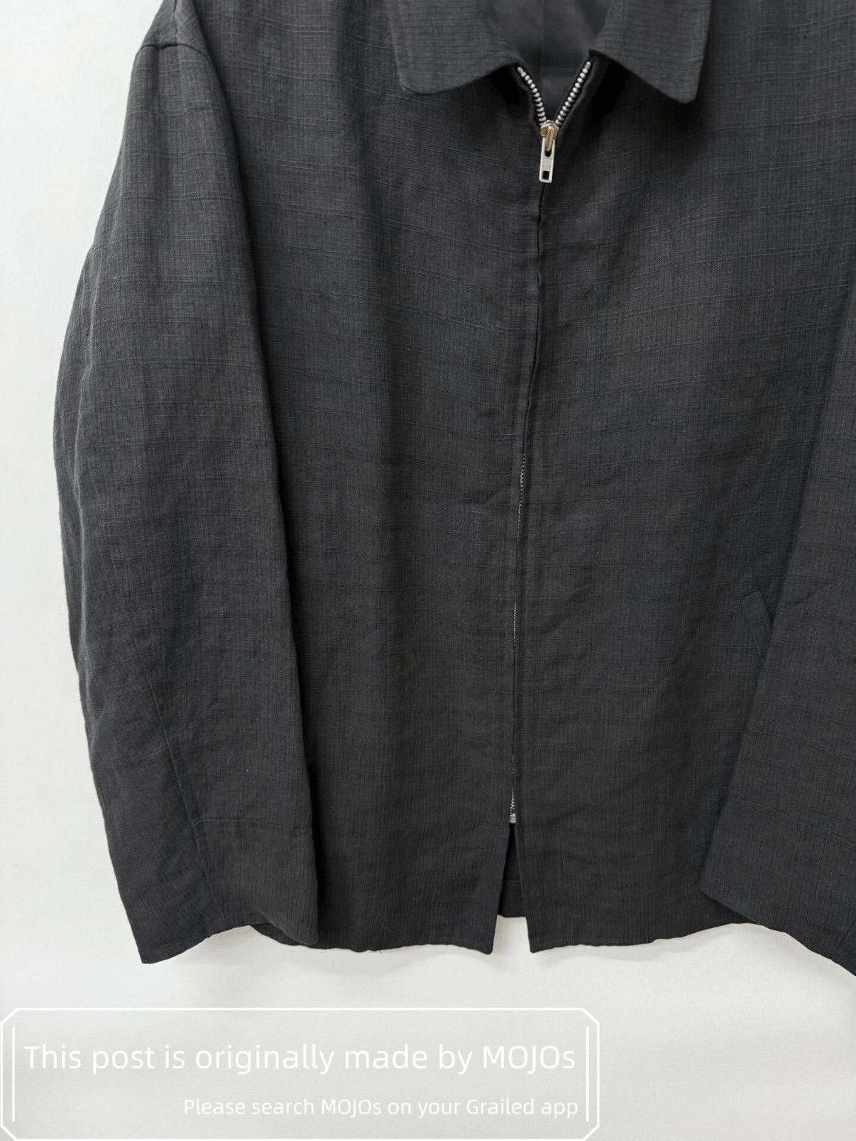 Yohji Yamamoto Yohji Yamamoto Y's Linen Work Jacket mojos132018261 Size US L / EU 52-54 / 3 - 4 Thumbnail