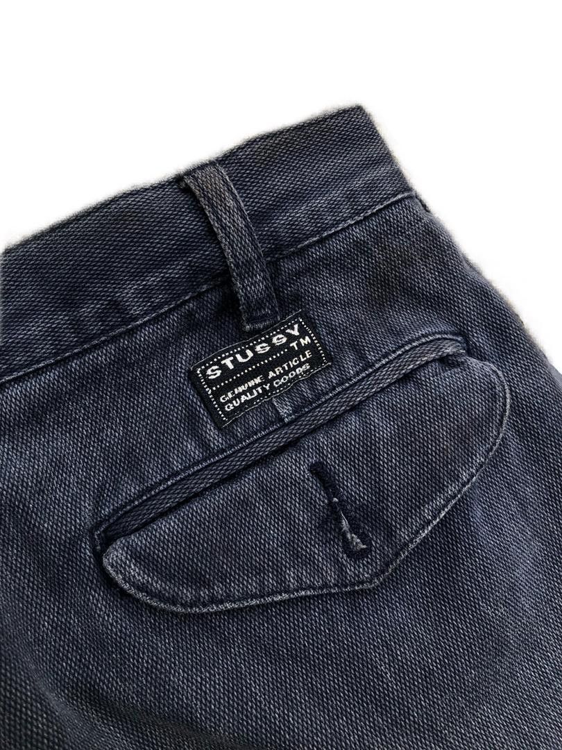 Stussy × Vintage Rare🔥 Vintage Stussy Cargo Pants Distressed Size US 28 / EU 44 - 6 Thumbnail