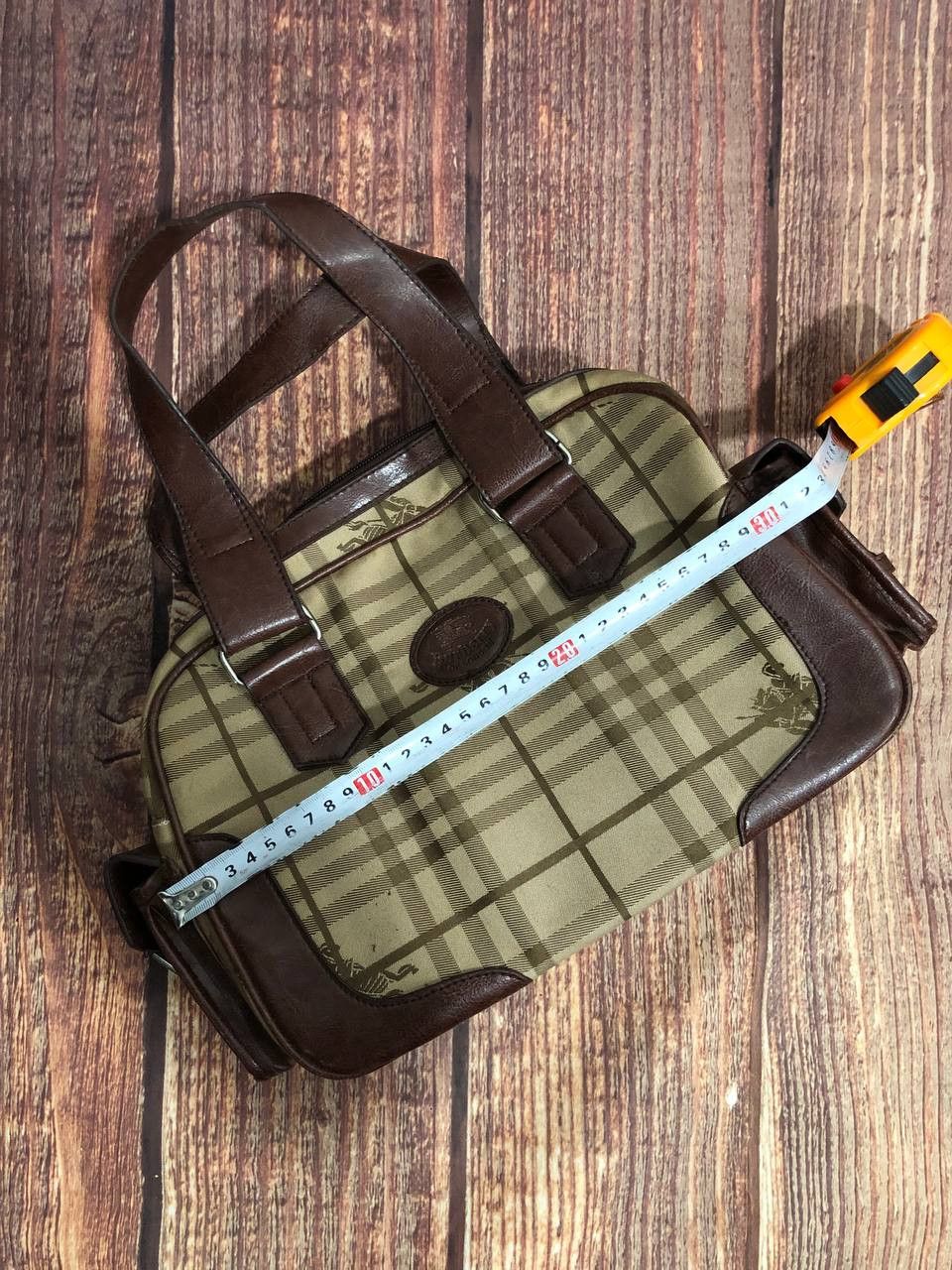 Burberry × Vintage Vintage Burberry Nova Check Bag Size ONE SIZE - 9 Thumbnail
