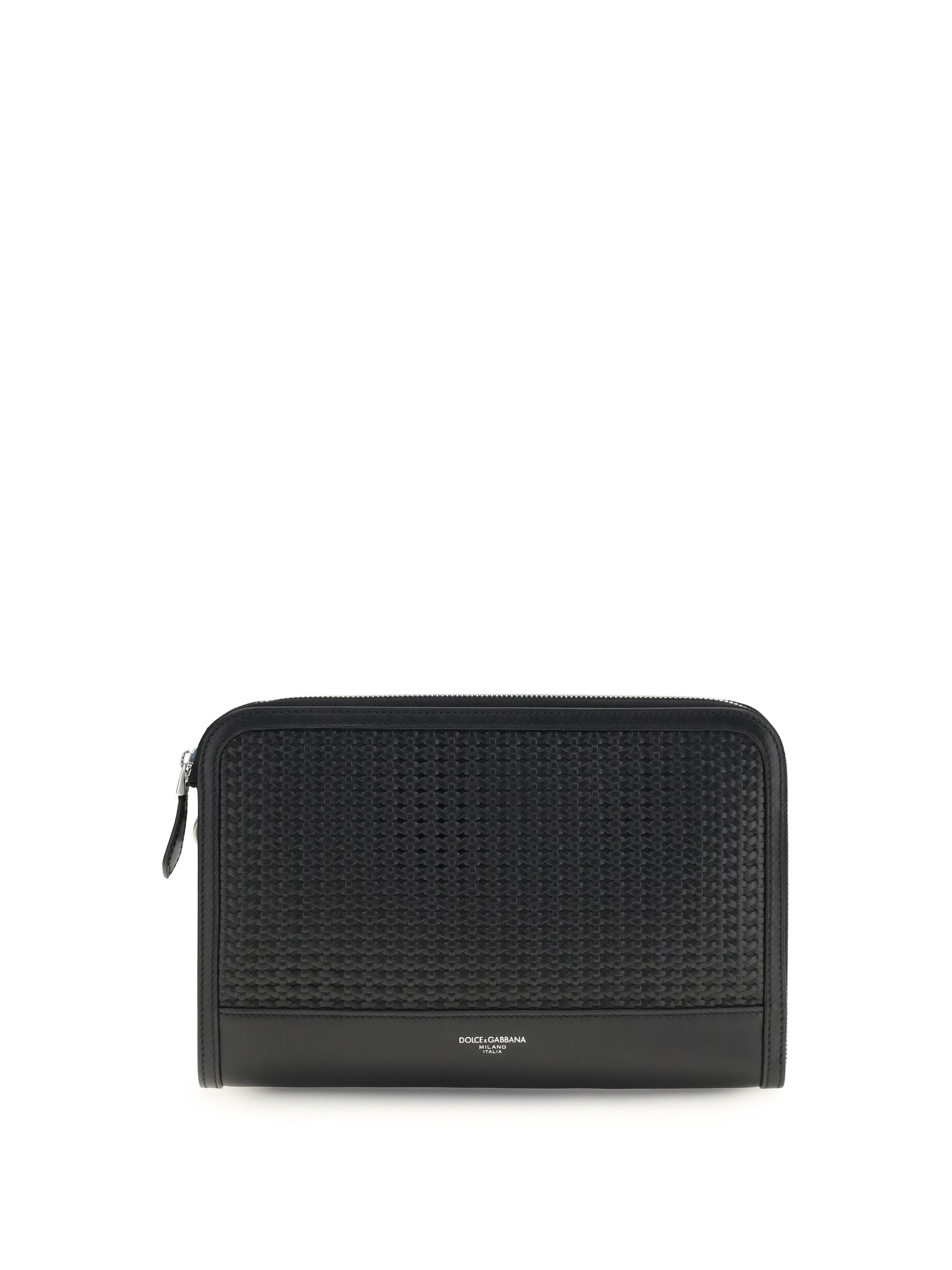 Dolce & Gabbana Leather Pouch Size ONE SIZE - 1 Thumbnail