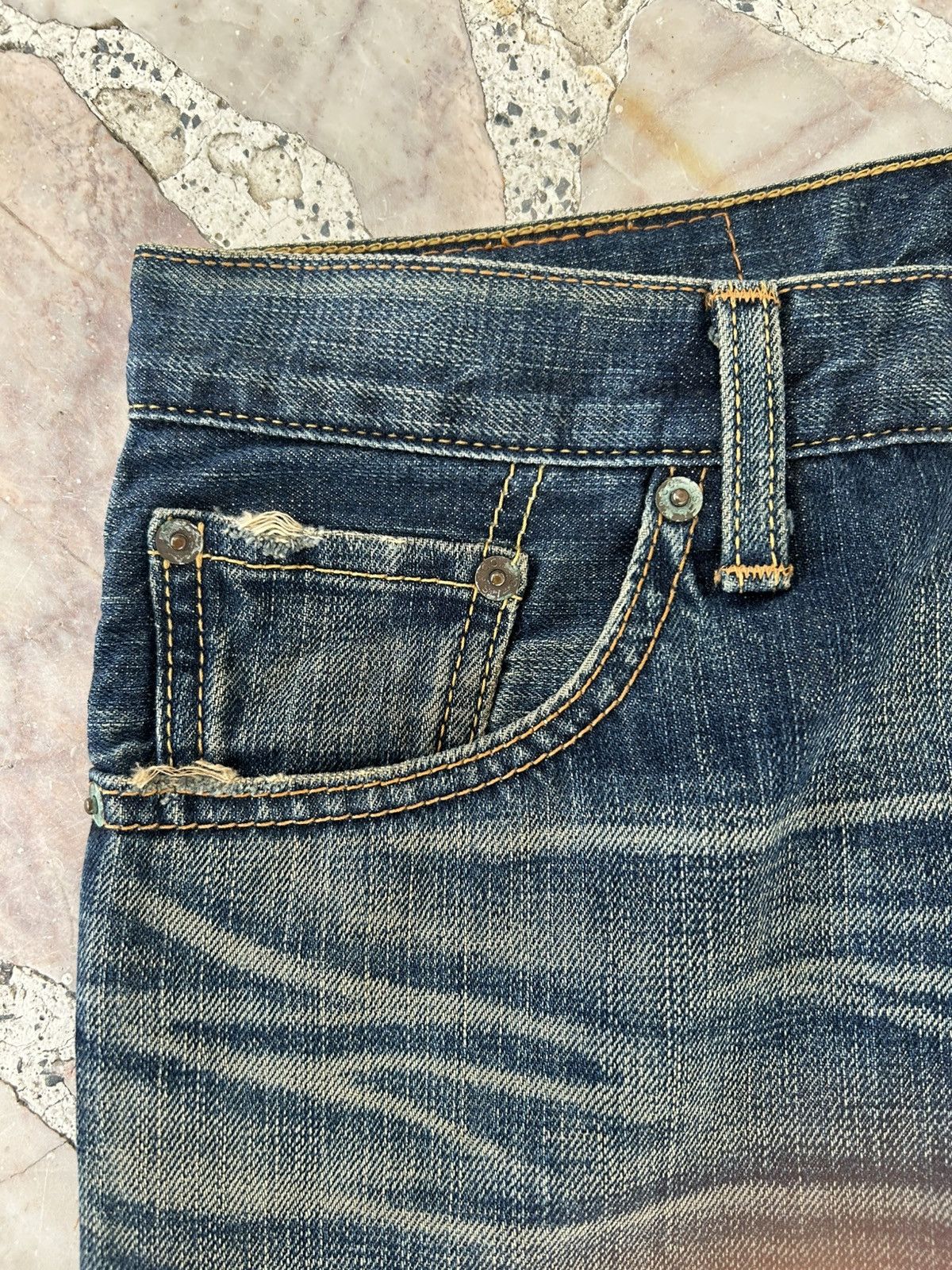Levi's Levis 702 Ripped Denim Size US 31 - 5 Thumbnail