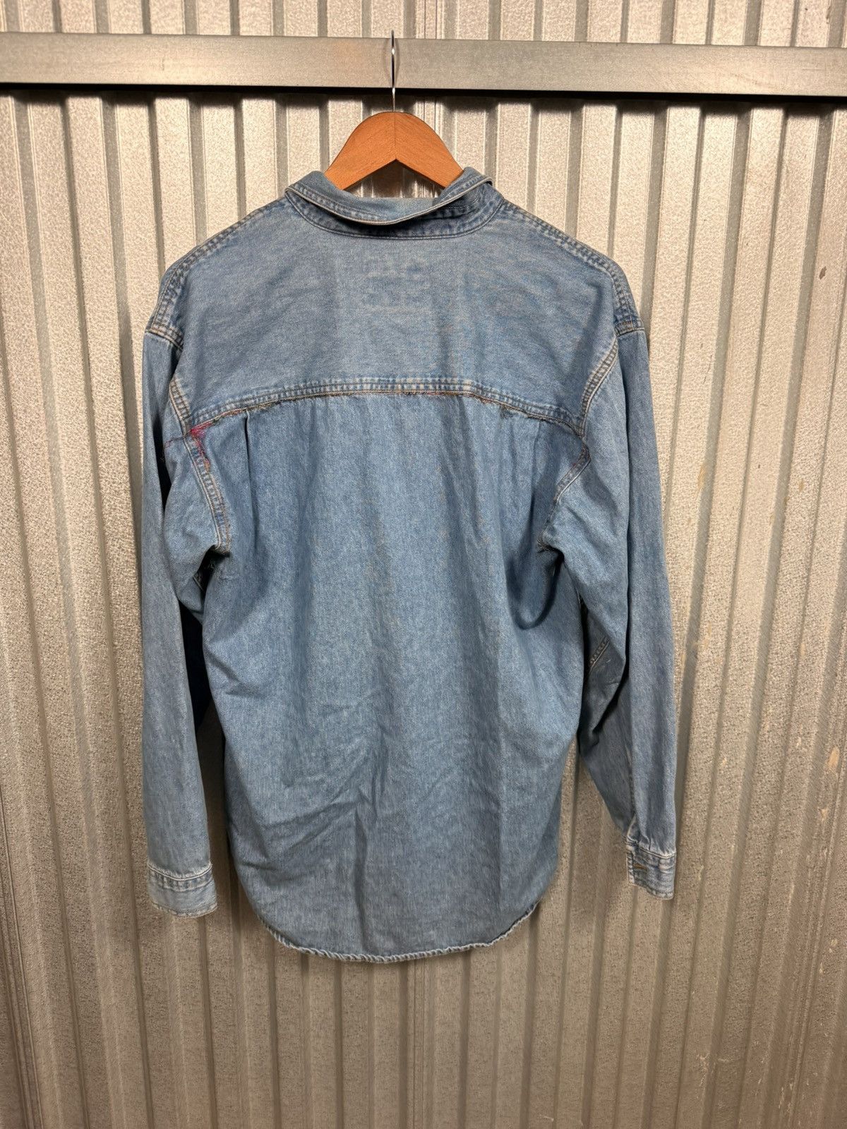 Levi's 70s Vintage Orange Tag Levis Button Up Western Denim Shirt Size US M / EU 48-50 / 2 - 10 Thumbnail