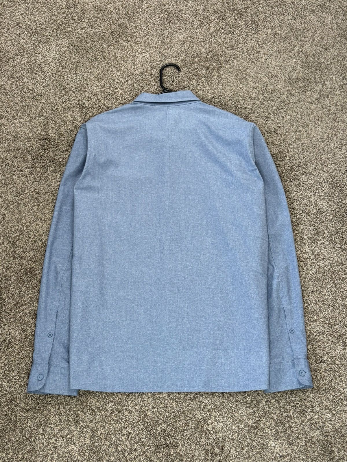 Lululemon Lululemon Commission Long Sleeve Button Down Shirt Blue Mens Size US L / EU 52-54 / 3 - 7 Thumbnail