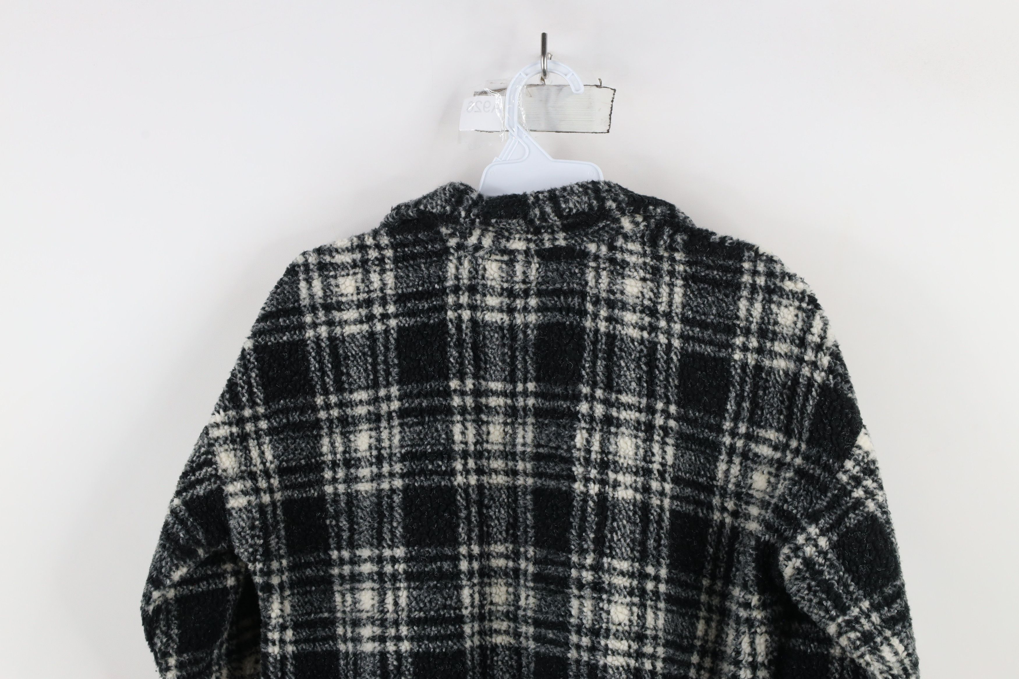 Vintage Vintage 90s Streetwear Babydoll Fleece Cardigan Jacket USA Size S / US 4 / IT 40 - 11 Thumbnail