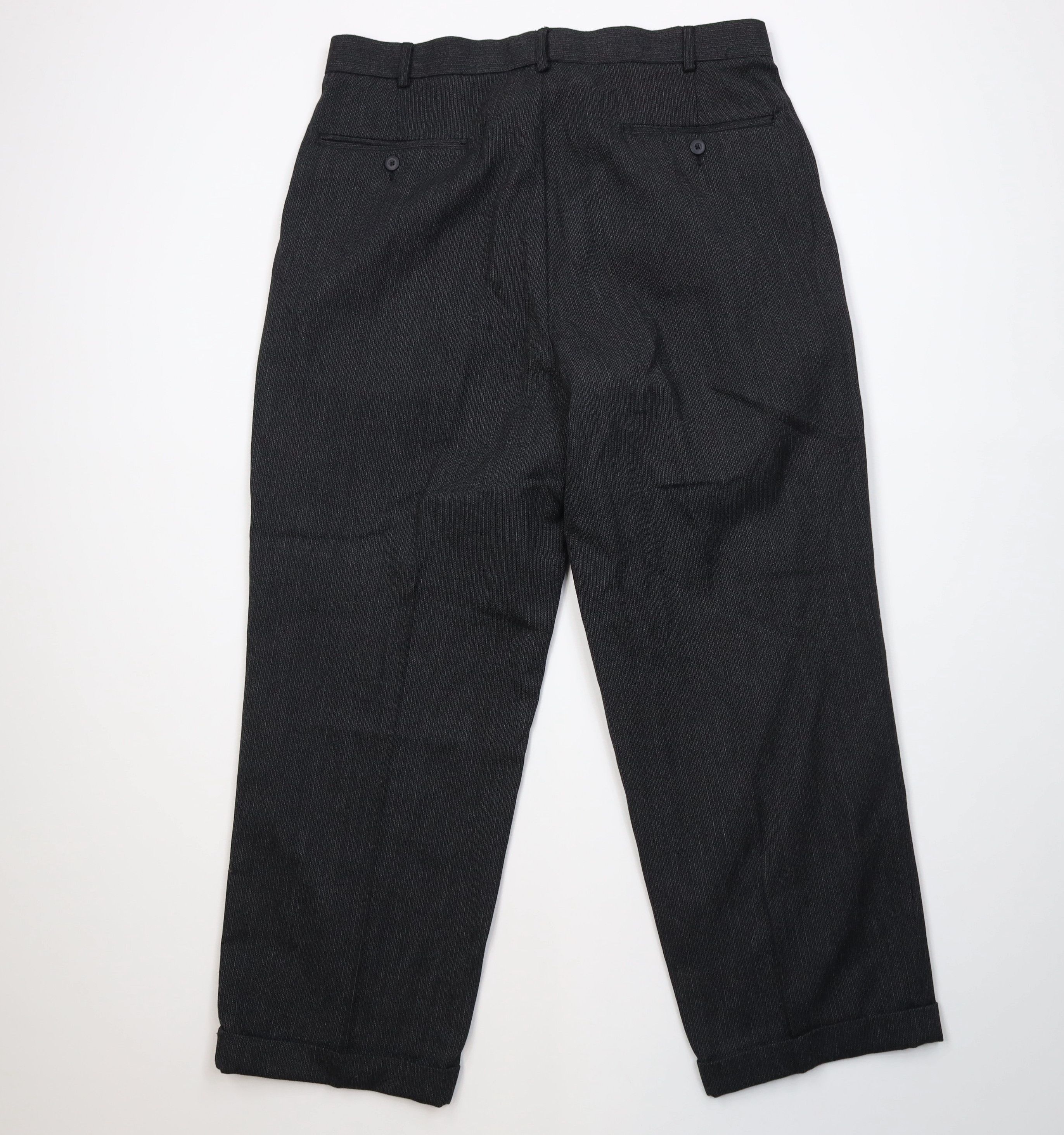 Vintage Vintage 90s Streetwear Rayon Gabardine Wide Leg Chino Pants Size US 34 / EU 50 - 8 Thumbnail
