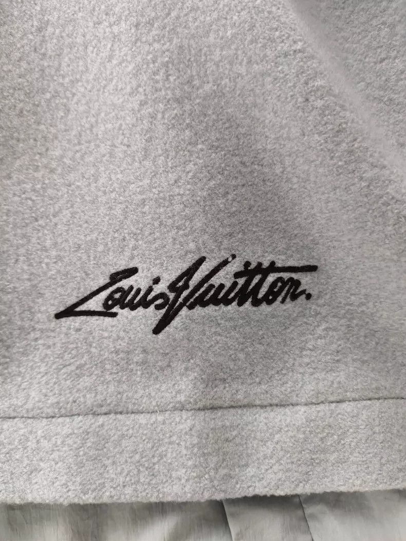 Louis Vuitton Louis Vuitton SS23 Embroidered Letter Half Zip Jacket Size US M / EU 48-50 / 2 - 6 Thumbnail