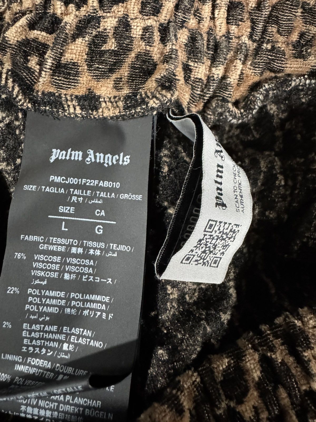 Palm Angels Palm angels animal print sweat pans Size US 34 / EU 50 - 5 Thumbnail