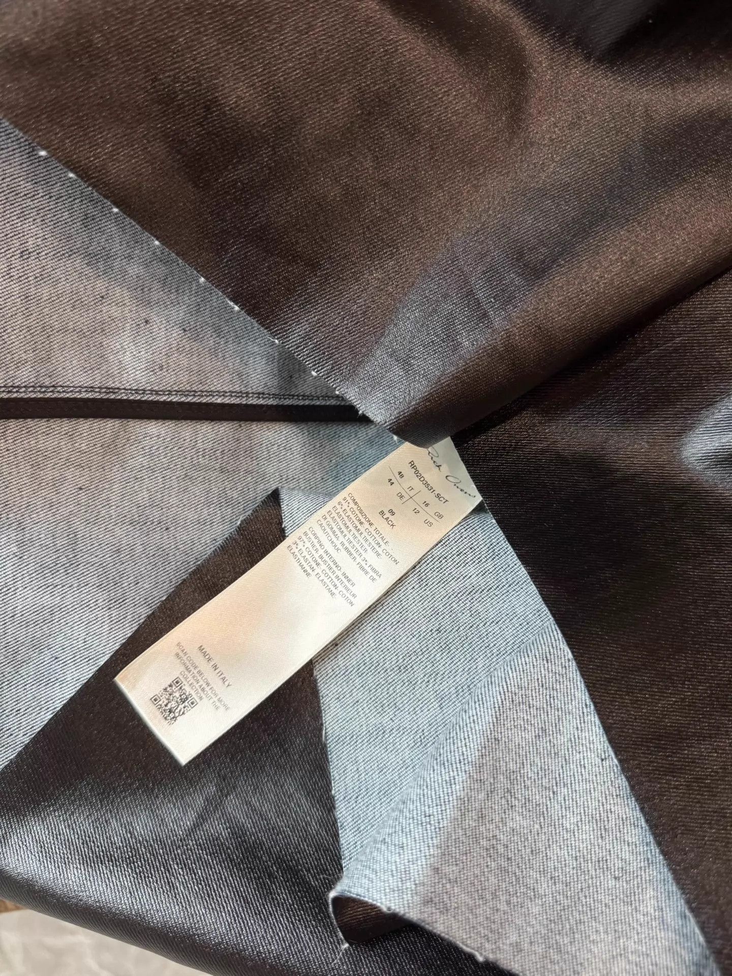 Rick Owens Rick Owens Strapless Dress New Unworn Size XL / US 12-14 / IT 48-50 - 2 Thumbnail