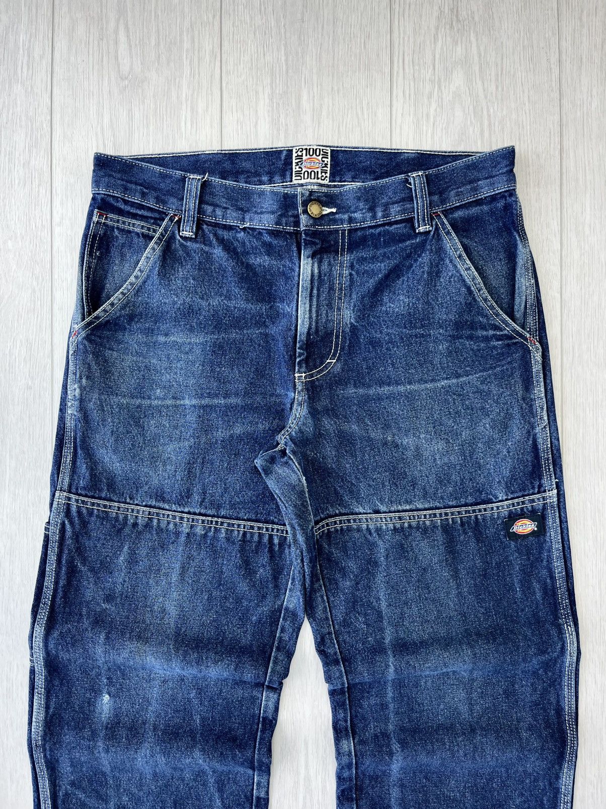 Dickies × Vintage Vintage Dickies Jeans Carpenter Denim Workwear Y2K 90s Hype Size US 32 / EU 48 - 4 Thumbnail