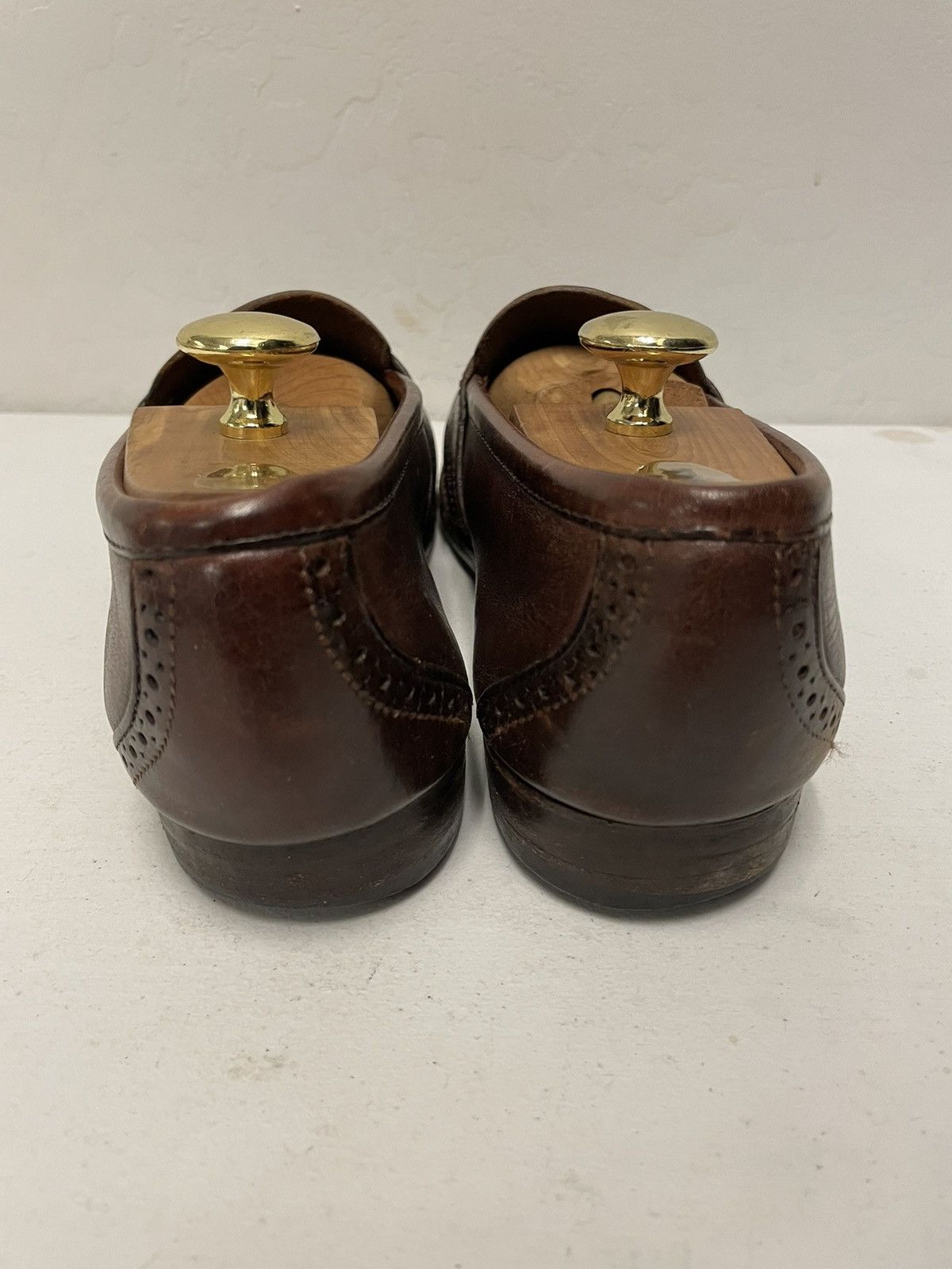 Polo Ralph Lauren × Vintage Leather Brogue Penny Loafer in Cordovan Size US 9 / EU 42 - 3 Thumbnail