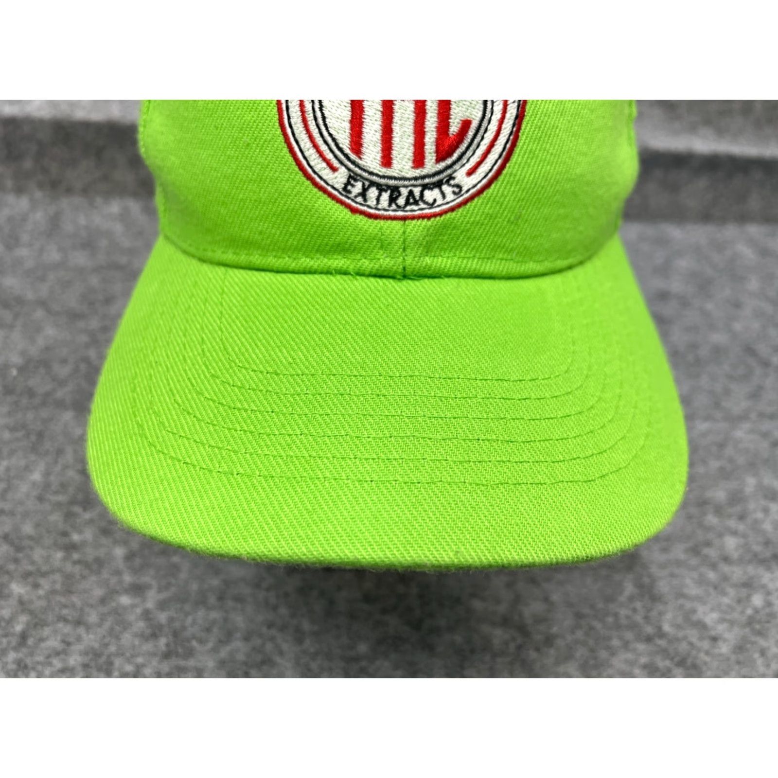 Vintage The Higher Community Extracts Hat Adult One Size Green 100% Polyester Strap Back Size ONE SIZE - 3 Thumbnail