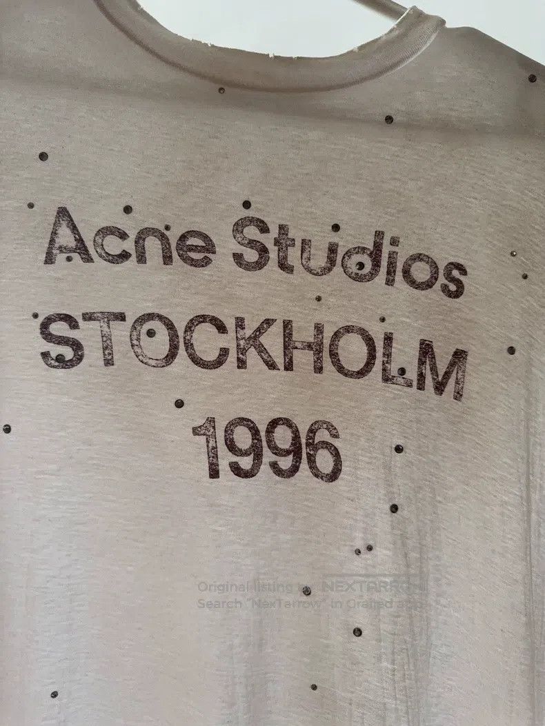 Acne Studios Acne Studios Spray-Painted Vintage Distressed Casual Long- Size US XS / EU 42 / 0 - 1 Thumbnail