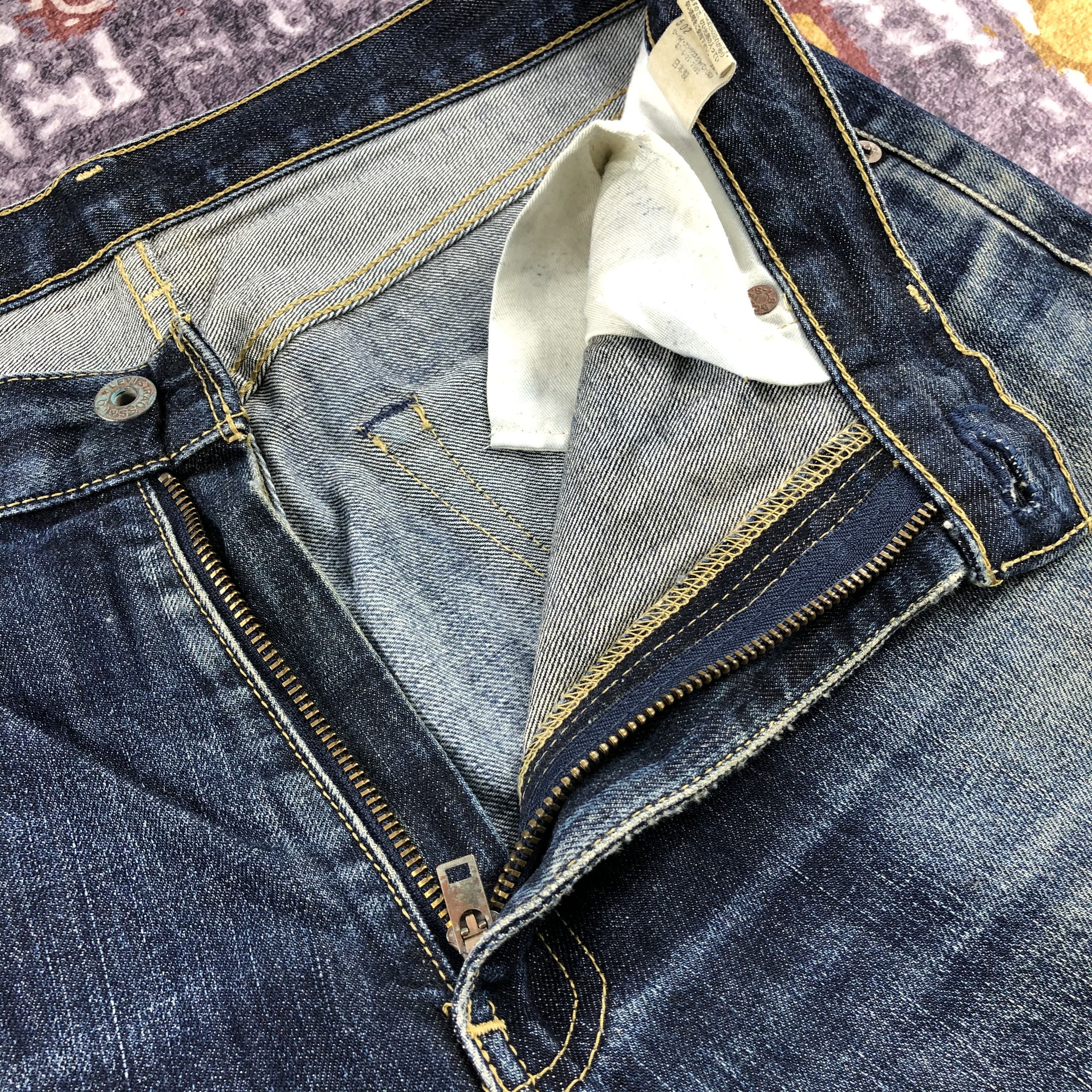 Levi's × Vintage 90s Vintage Levis 502 Jeans-JM2204 Size US 36 / EU 52 - 10 Thumbnail