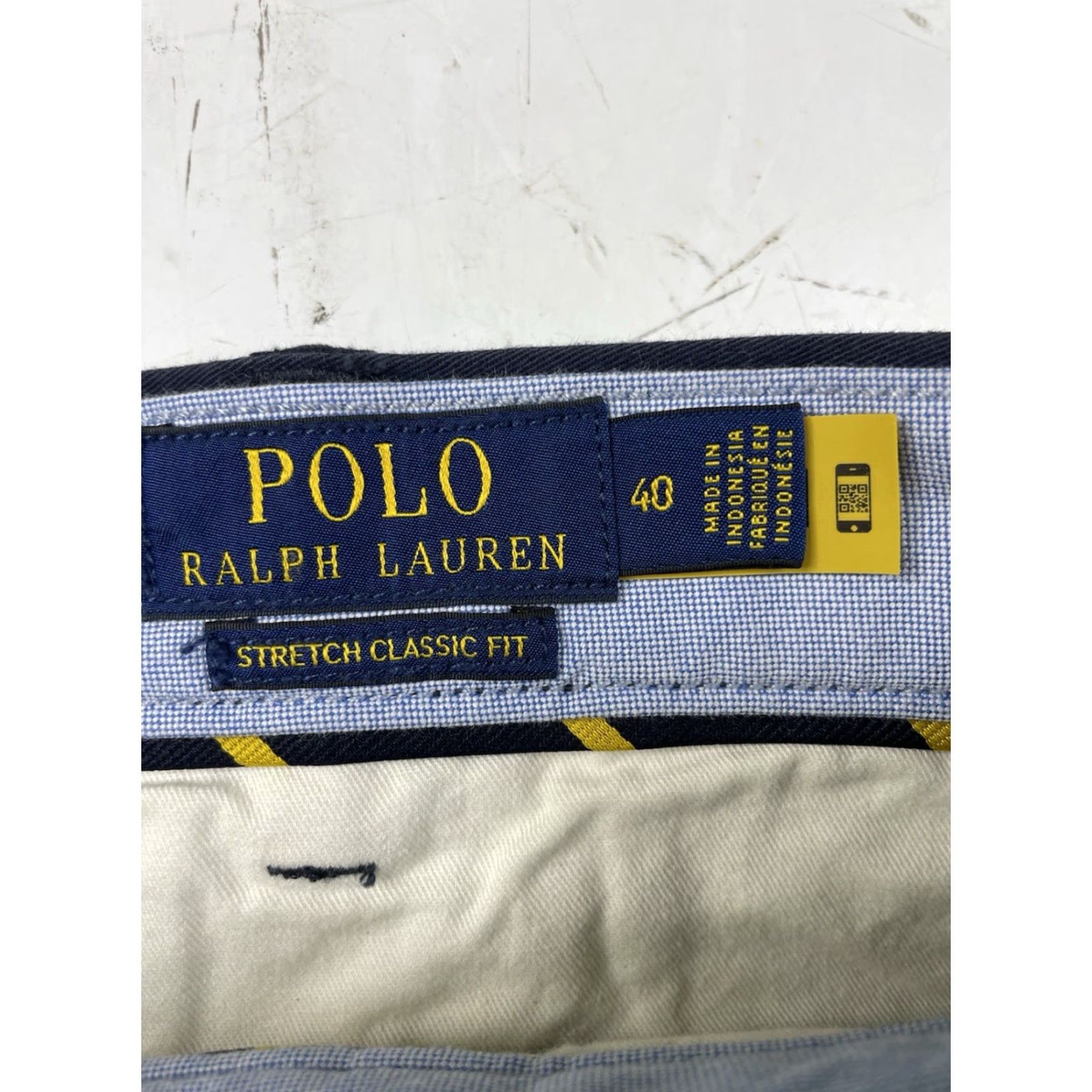 Polo Ralph Lauren Polo Ralph Lauren Shorts Chino 40 Regular Classic Fit Navy Blue Stretch Men NWT Casual Shorts Size US L / EU 52-54 / 3 - 4 Thumbnail