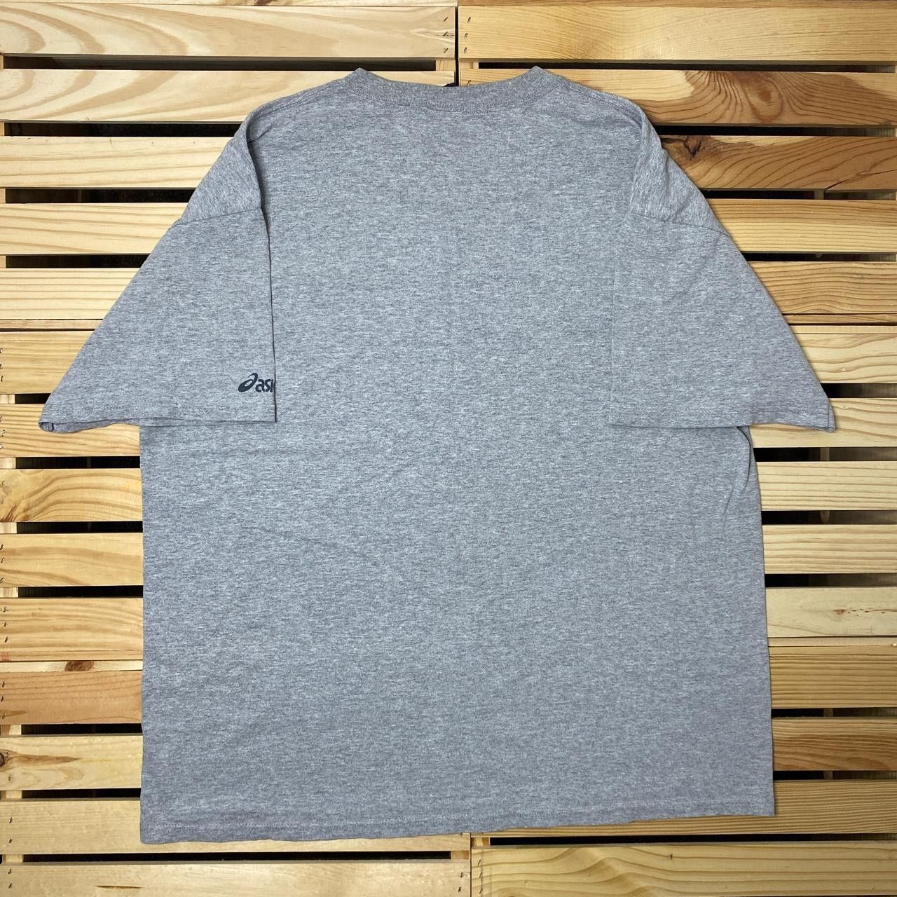 Asics Vintage Asics Gray Wrestling Tee Size XL Size US XL / EU 56 / 4 - 2 Thumbnail