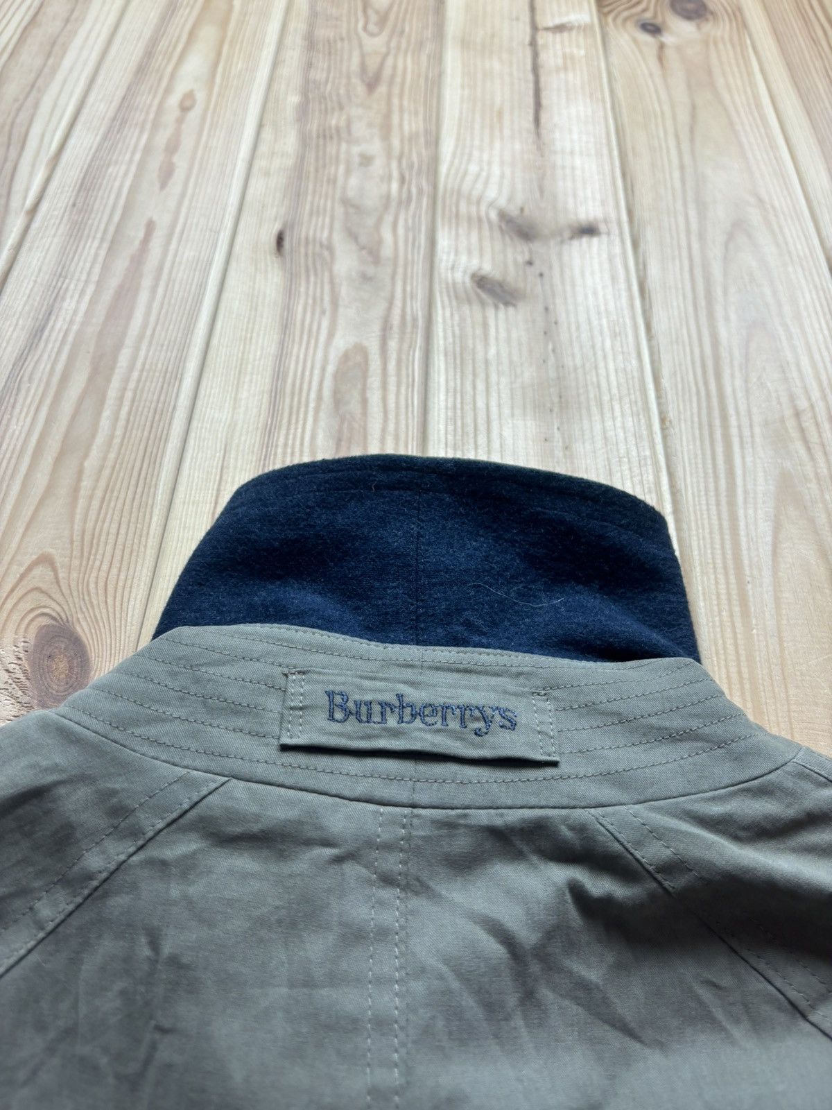 Burberry Burberrys Nova Check Vintage Trench Coat Olive Size US L / EU 52-54 / 3 - 4 Thumbnail