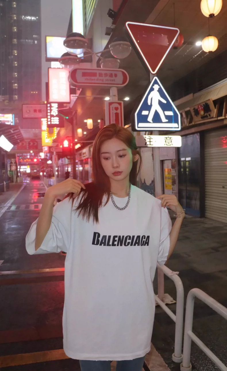 Balenciaga Balenciaga Alphabet Logo Crew Neck Short Sleeve Size US S / EU 44-46 / 1 - 7 Thumbnail