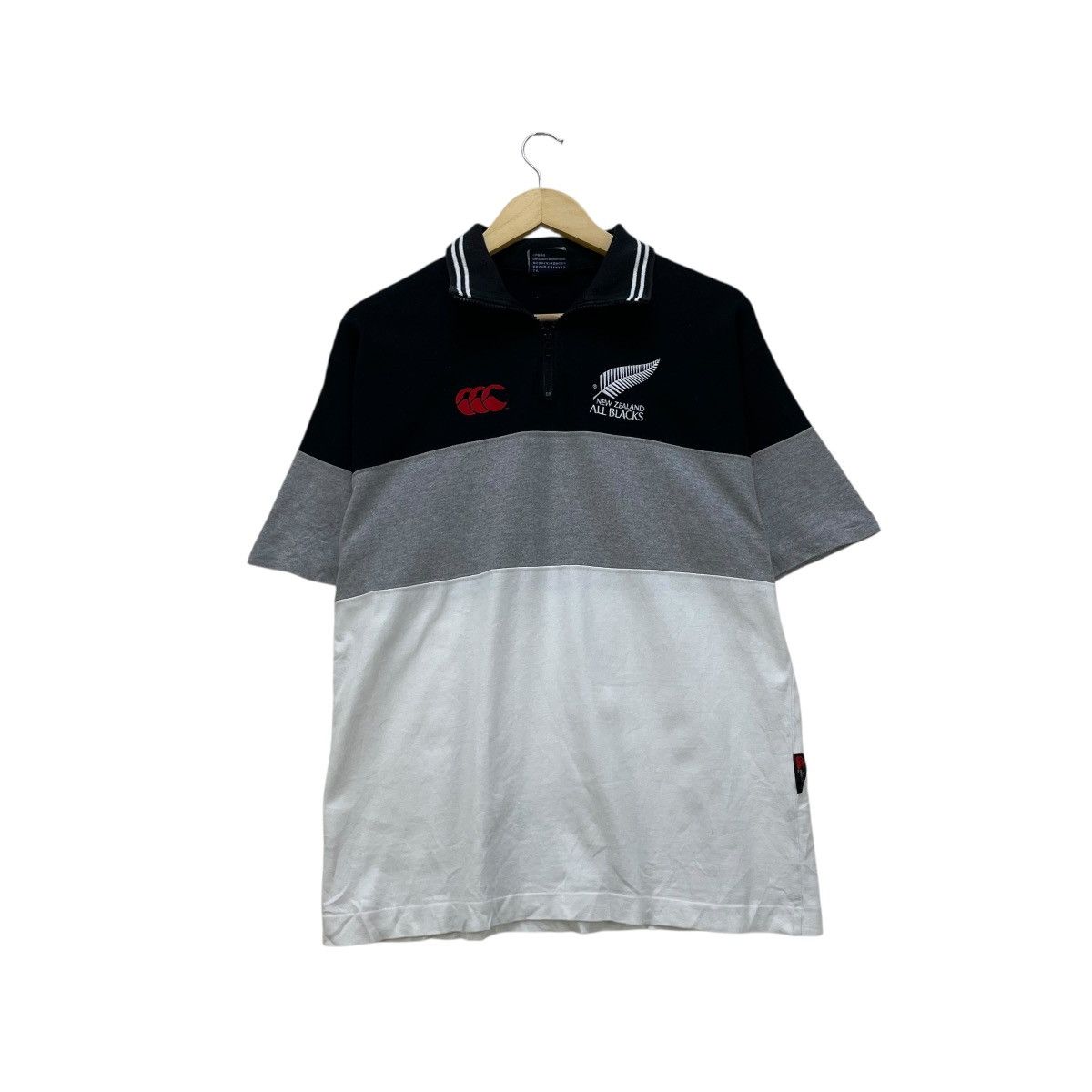Canterbury of New Zealand 💥 90s Canterbury of New Zealand All Blacks Steinlager Rugby Size US M / EU 48-50 / 2 - 1 Thumbnail