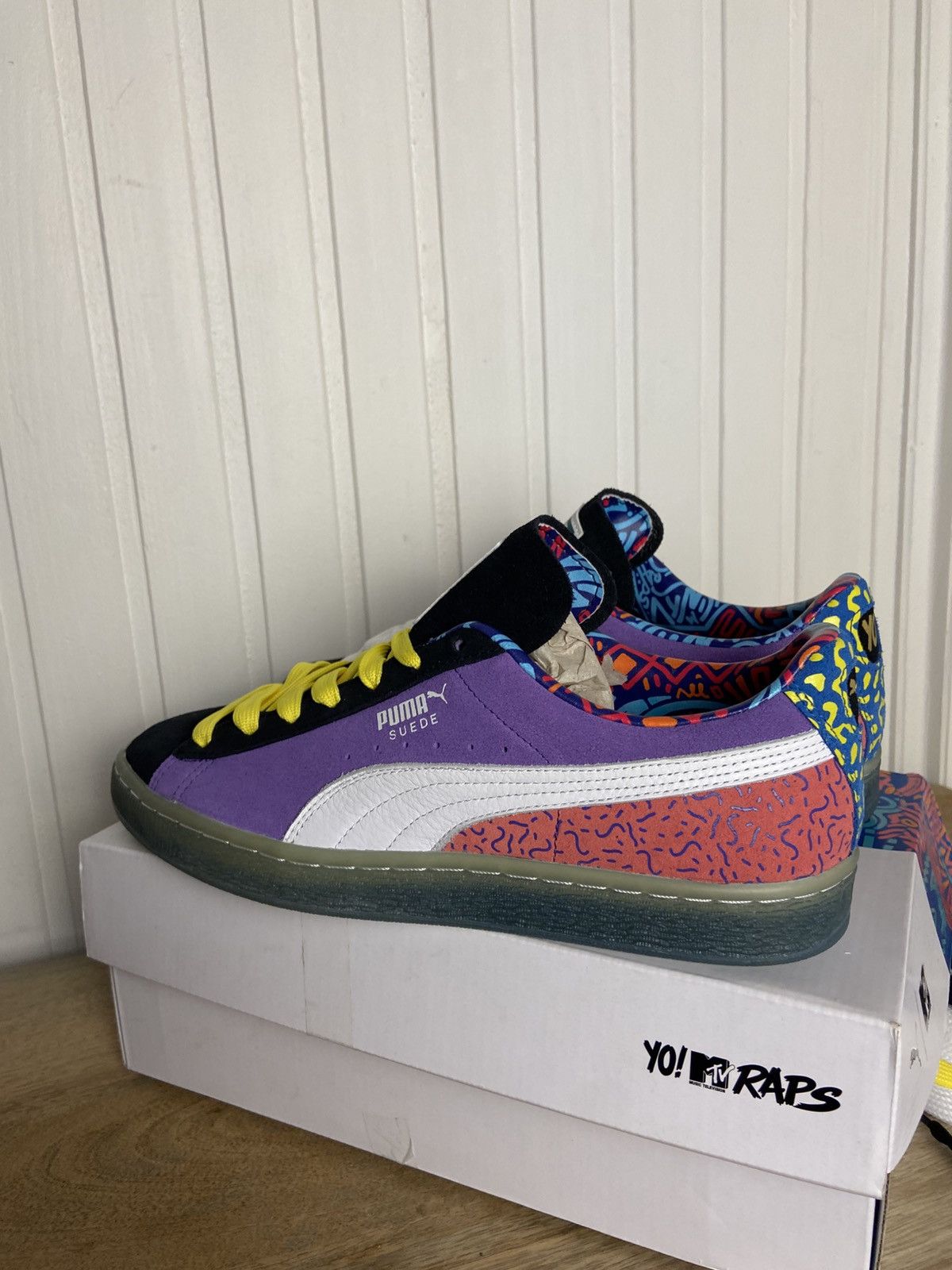 Puma New Puma Suede Classic XXI MTV Yo Ice Rare Size 9US Size US 9 / EU 42 - 8 Thumbnail