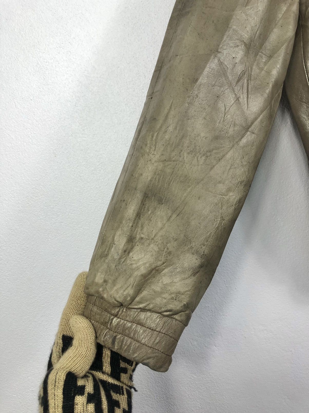 Loewe × Vintage Rare Vintage Loewe Leather Jacket Made in Spain Size US M / EU 48-50 / 2 - 13 Thumbnail