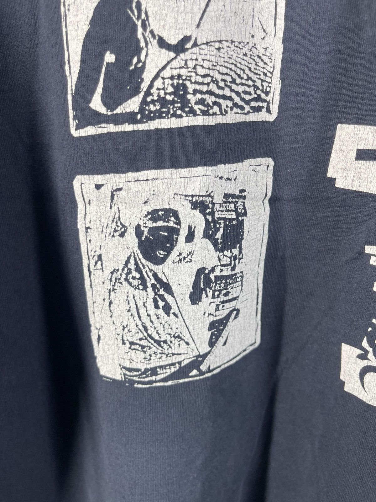Vintage Vintage 90's First Impulse F Y H Punk Shirt Sun Faded Tee Size US L / EU 52-54 / 3 - 11 Thumbnail