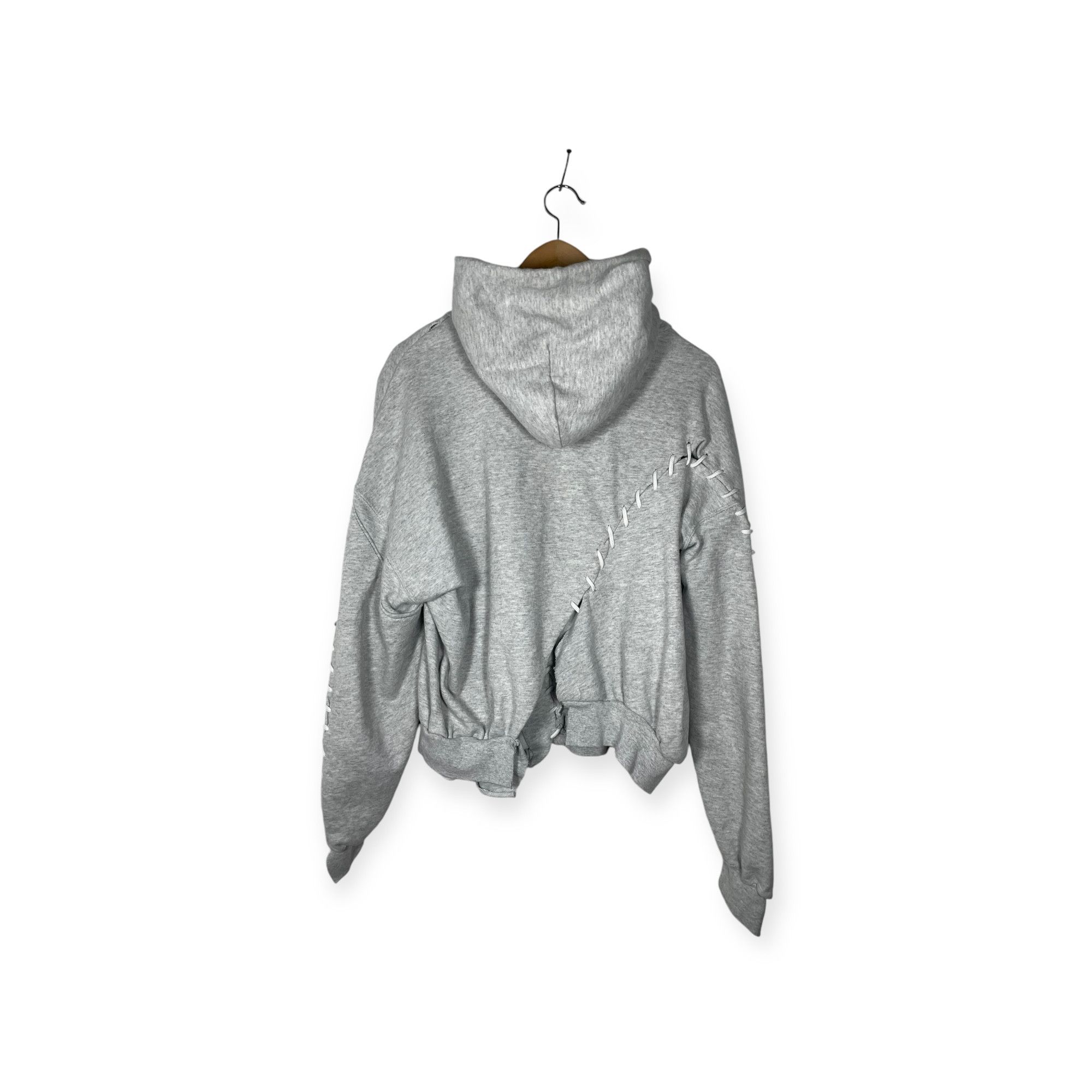Ottolinger Slash and Lace Hoodie (Sample) Size S / US 4 / IT 40 - 2 Thumbnail