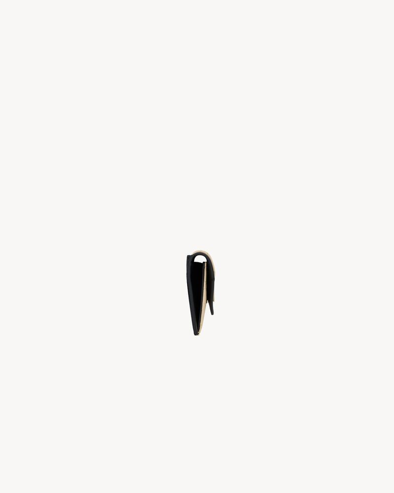 Saint Laurent Paris o1b1hav111125 Size: OS / Gaby Flap Card Case Lambskin Size ONE SIZE - 3 Thumbnail
