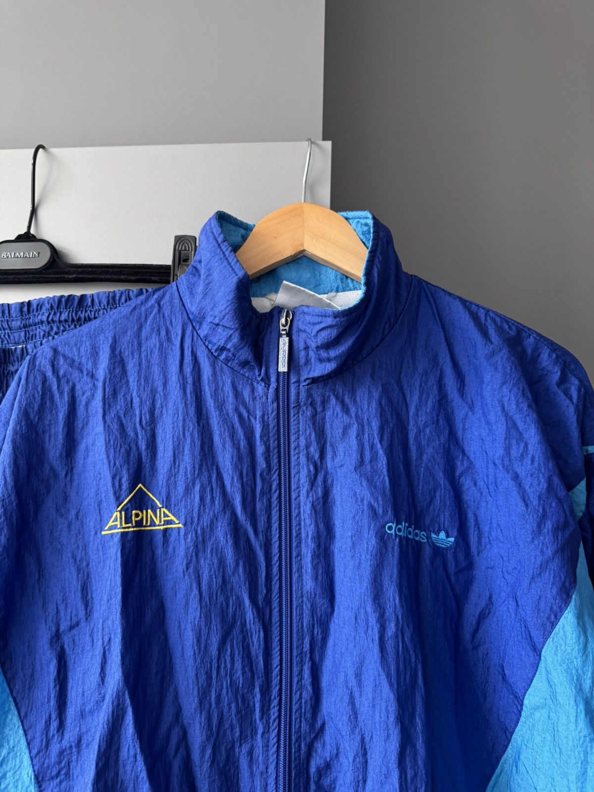 Adidas Adidas Vintage Track Suit Pants and Jacket 90s Size US L / EU 52-54 / 3 - 2 Thumbnail