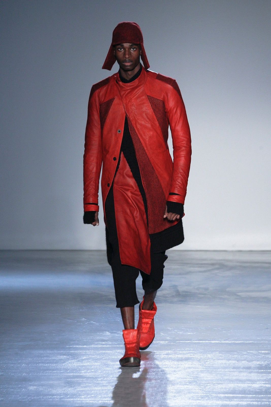 Boris Bidjan Saberi Boris Bidjan Saberi Fw15 Hybrid waxed horse leather jacket Size US M / EU 48-50 / 2 - 3 Thumbnail