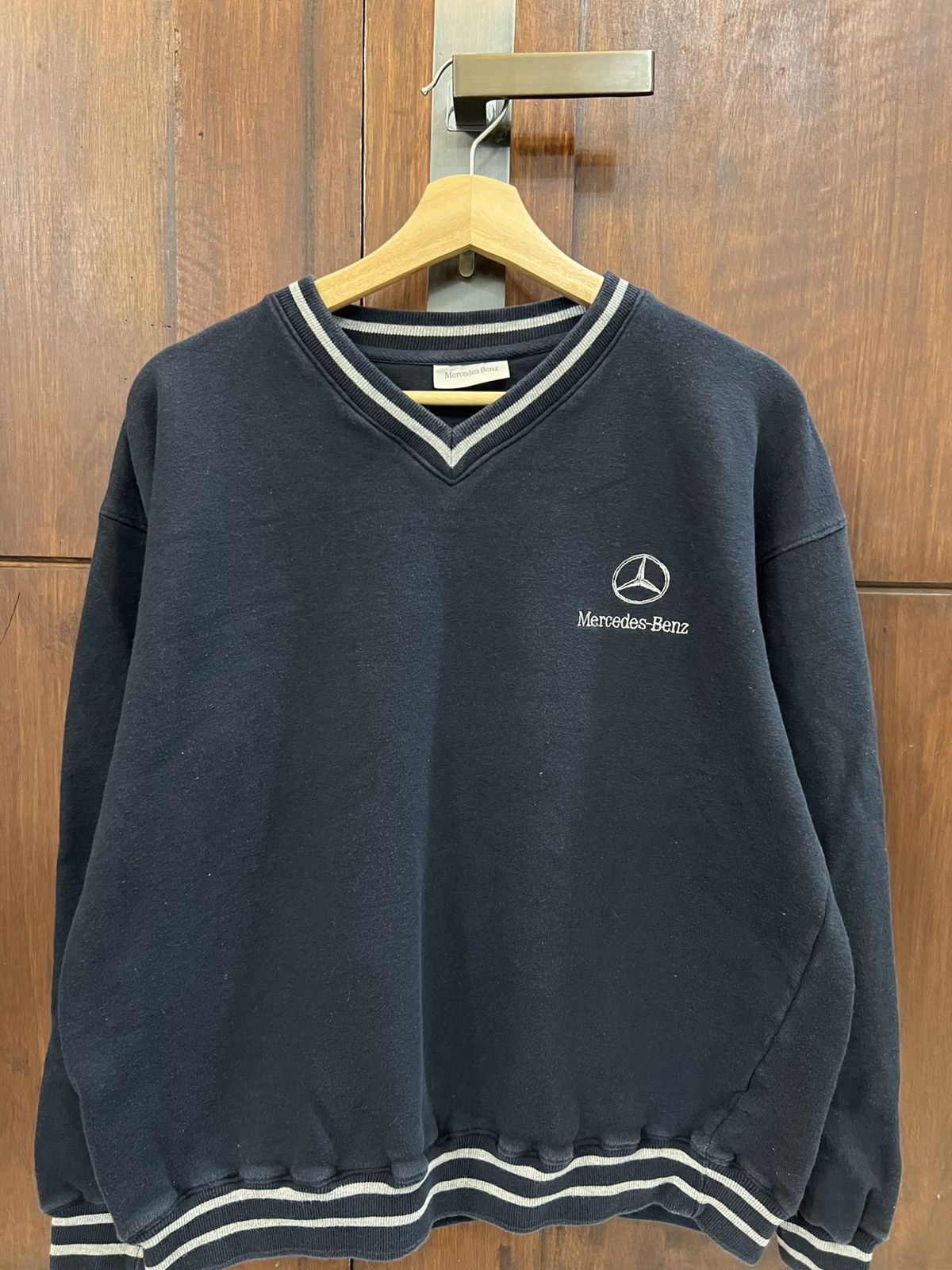 Mercedes-Benz Vintage Mercedes Benz Sweatshirt Size US M / EU 48-50 / 2 - 1 Thumbnail