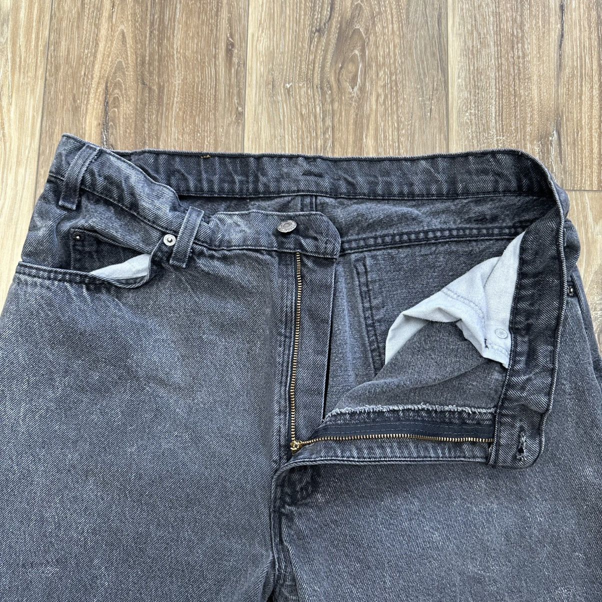 Levi's Vintage 80s 90s Levi’s 550 Made in USA Black Denim Jeans Size US 36 / EU 52 - 6 Thumbnail