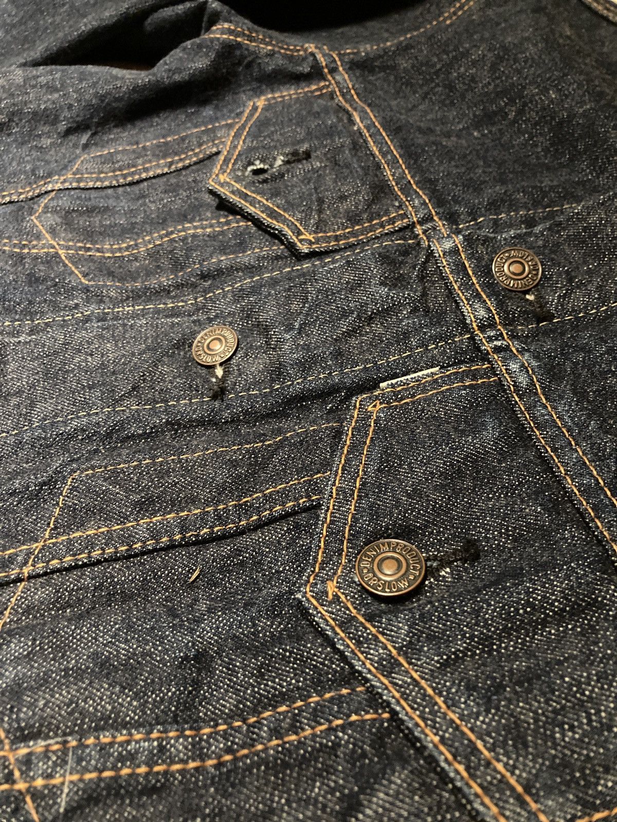 Orslow Orslow 6005 3rd Type Denim Jacket Size US S / EU 44-46 / 1 - 3 Thumbnail