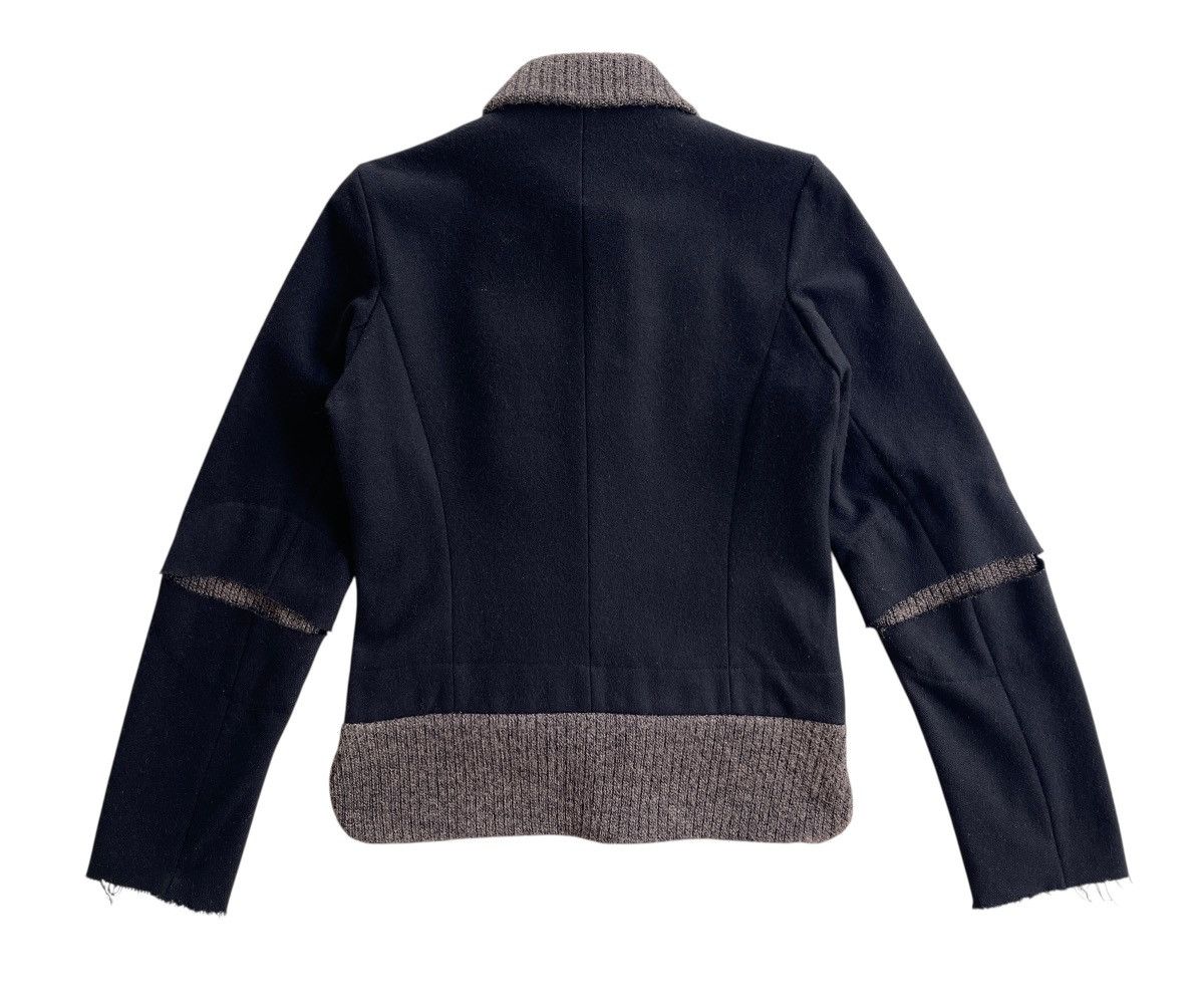 Preen by Thornton Bregrazzi Preen Wool Asymmetrical Reconstruct Jacket UK Size US S / EU 44-46 / 1 - 5 Thumbnail