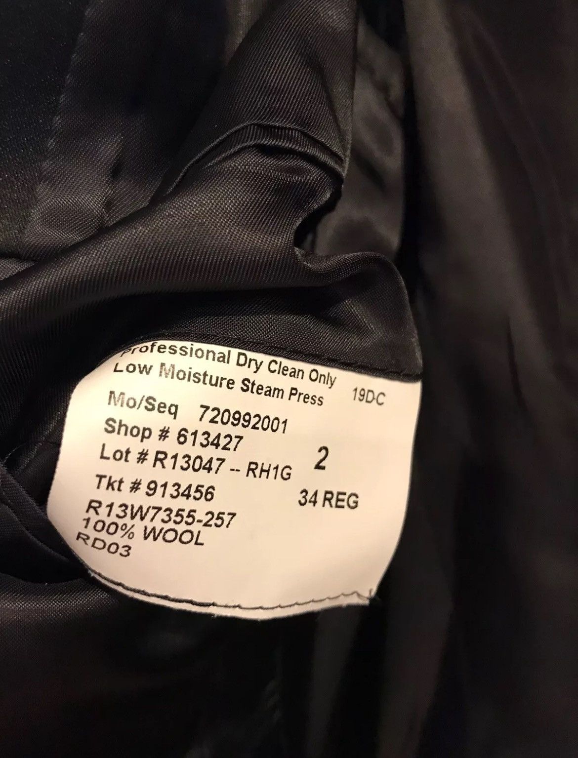 R13 R13 Shawl Lapel Tuxedo Jacket. Small Size S / US 4 / IT 40 - 5 Thumbnail