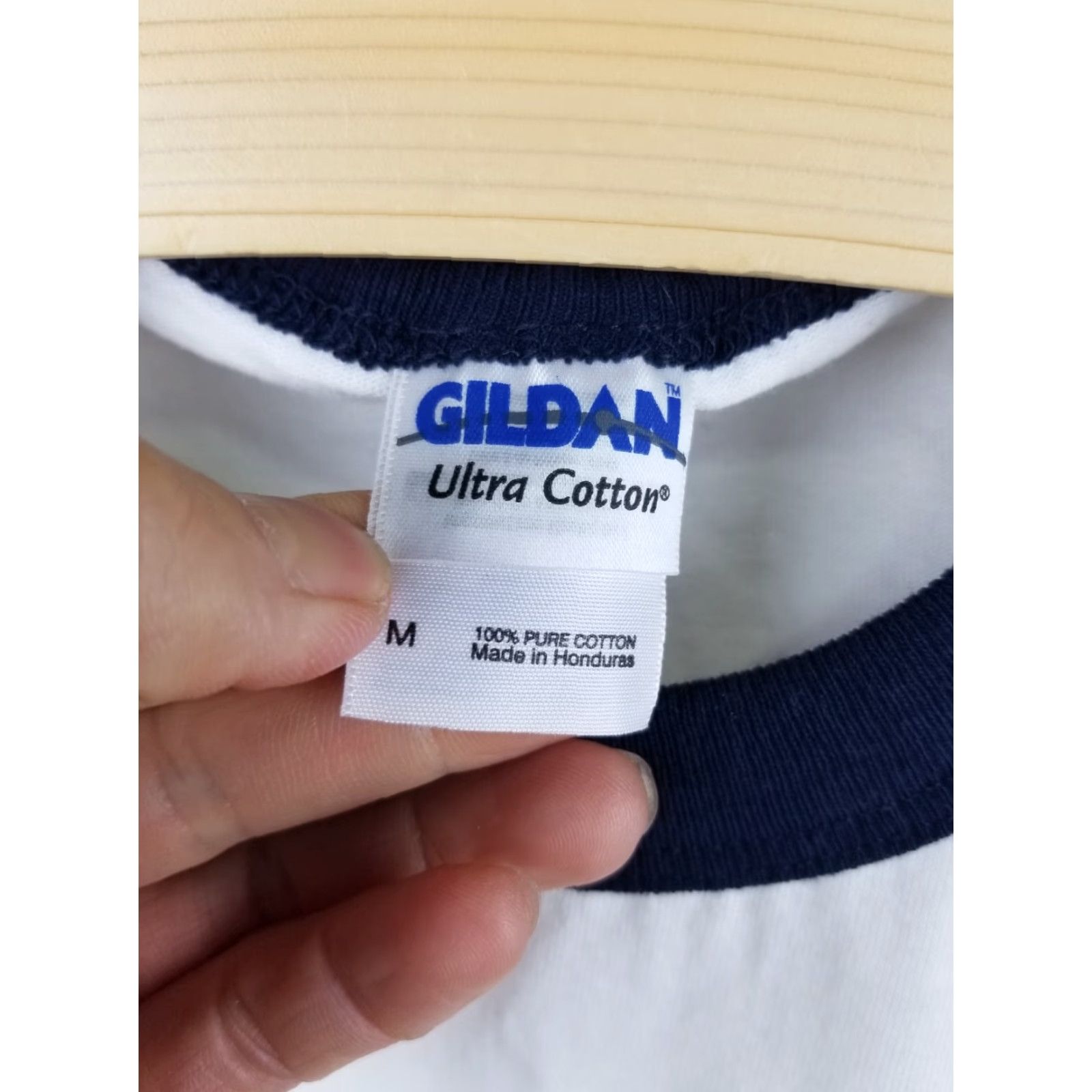 Vintage VINTAGE USAFA PALICIA WHITE RINGER T-SHIRT M Mens Short Sleeve Round Neck Cotton Jersey 20 inch 28 inch 90s 2000s Size US M / EU 48-50 / 2 - 4 Thumbnail