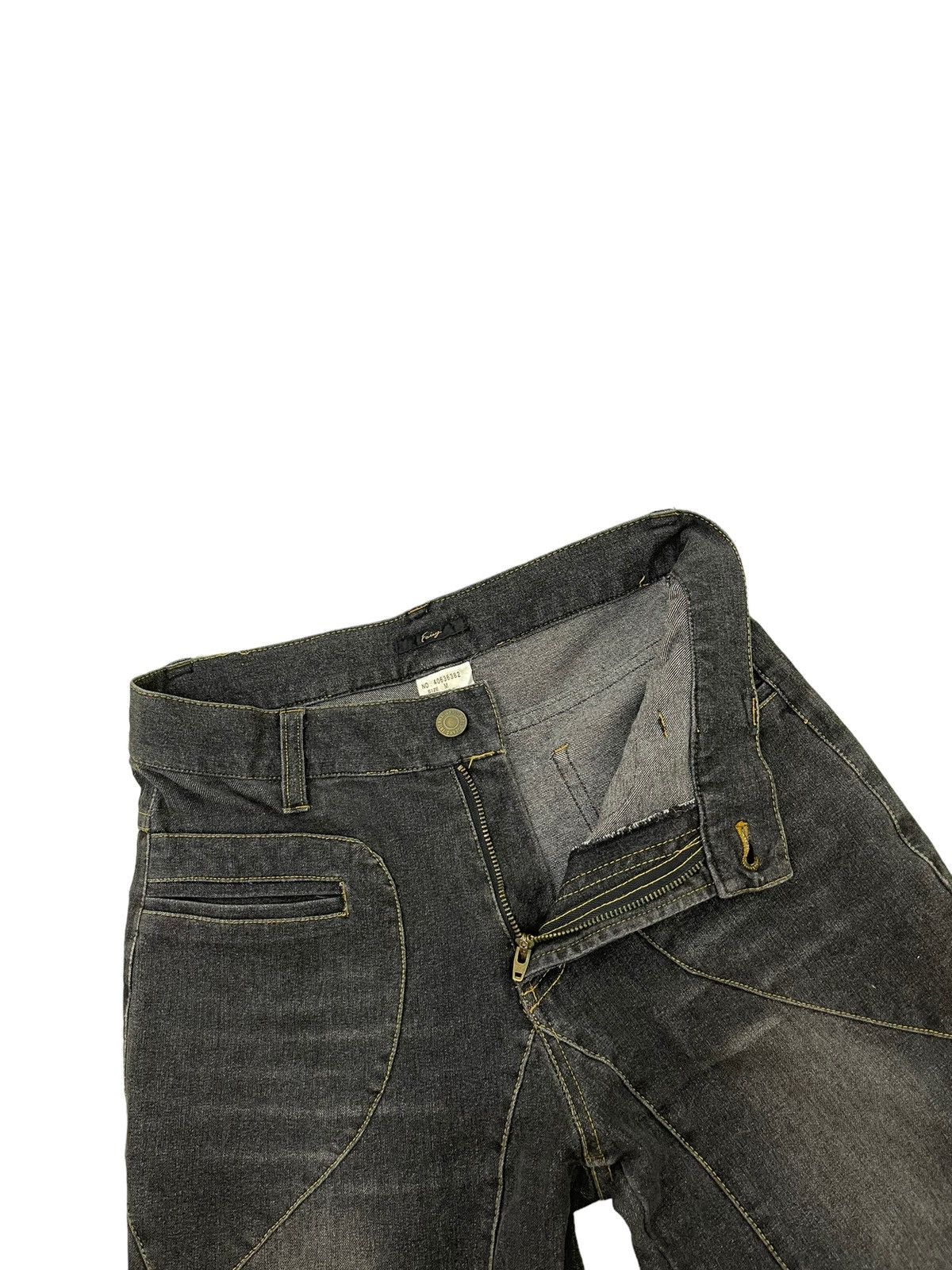 Japanese Brand Flare Jeans Fairy Slim Stretch Boot Cut 7🟦6 Size US 29 - 10 Thumbnail