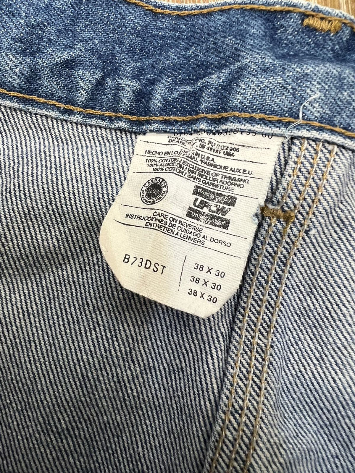 Carhartt Vintage carhartt doubleknee jean Size US 37 - 3 Thumbnail