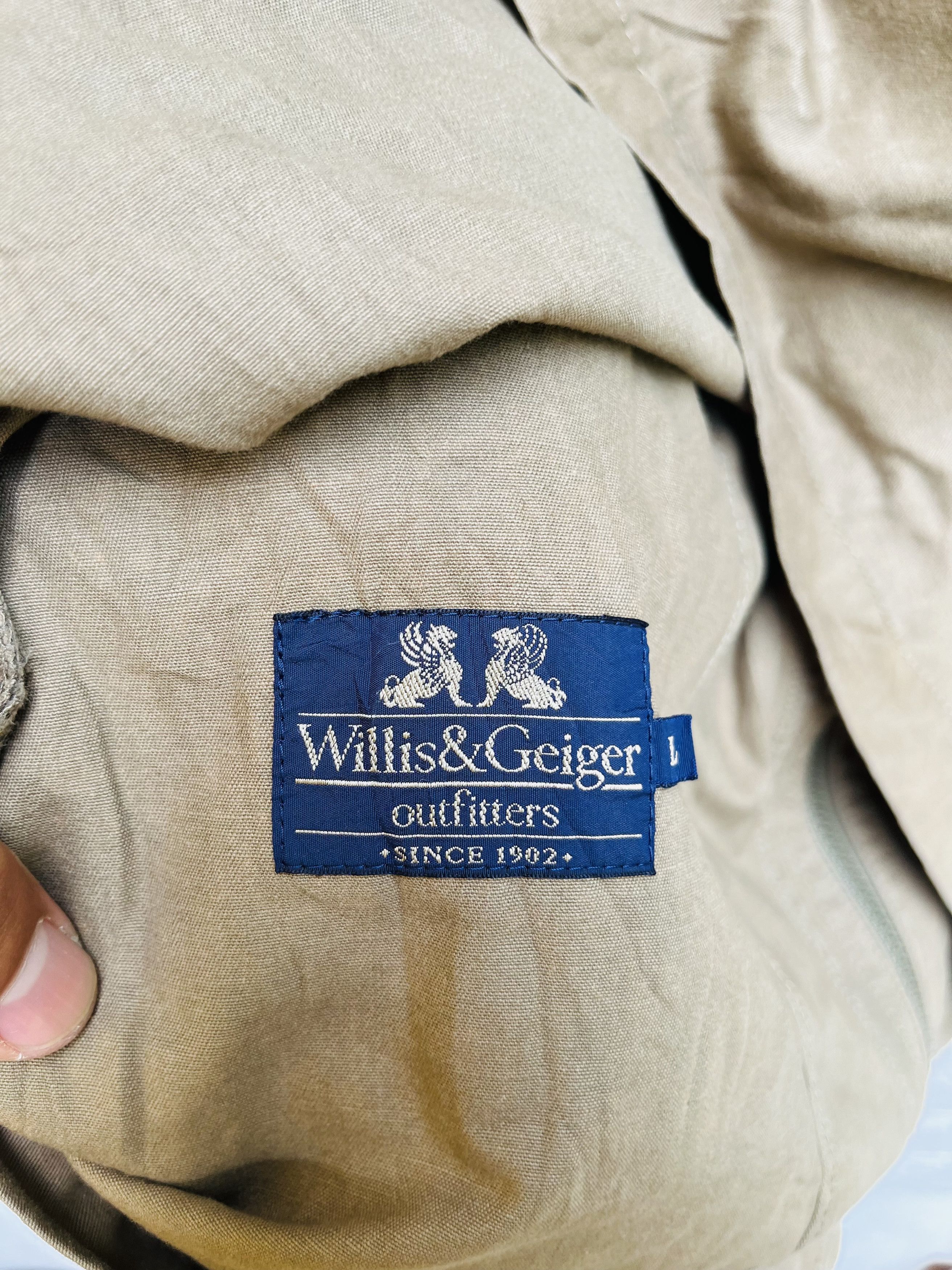 Japanese Brand × Willis & Geiger Vintage Willis & Geiger Japanese Designer Fashion Style Size US XL / EU 56 / 4 - 12 Thumbnail