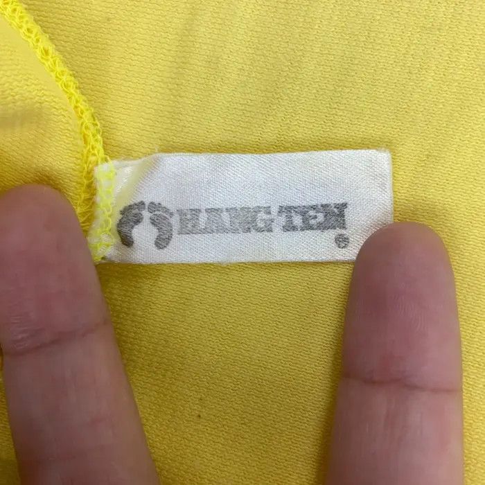 Hang Ten Vintage 80’ HANG TEN HAWAII Surf Honolulu Yellow Tee Shirt Size US M / EU 48-50 / 2 - 9 Thumbnail