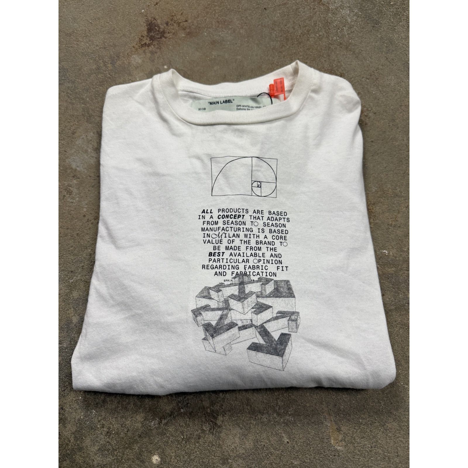 Off-White Off White LS White Black Used XXS Size US XXS / EU 40 - 2 Thumbnail