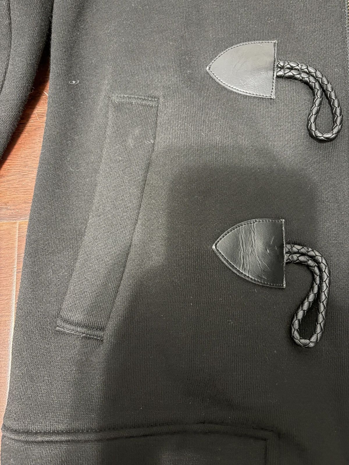 Burberry Burberry Black Label Duffle Toggle Zip-Up Hoodie Black Size US S / EU 44-46 / 1 - 3 Thumbnail