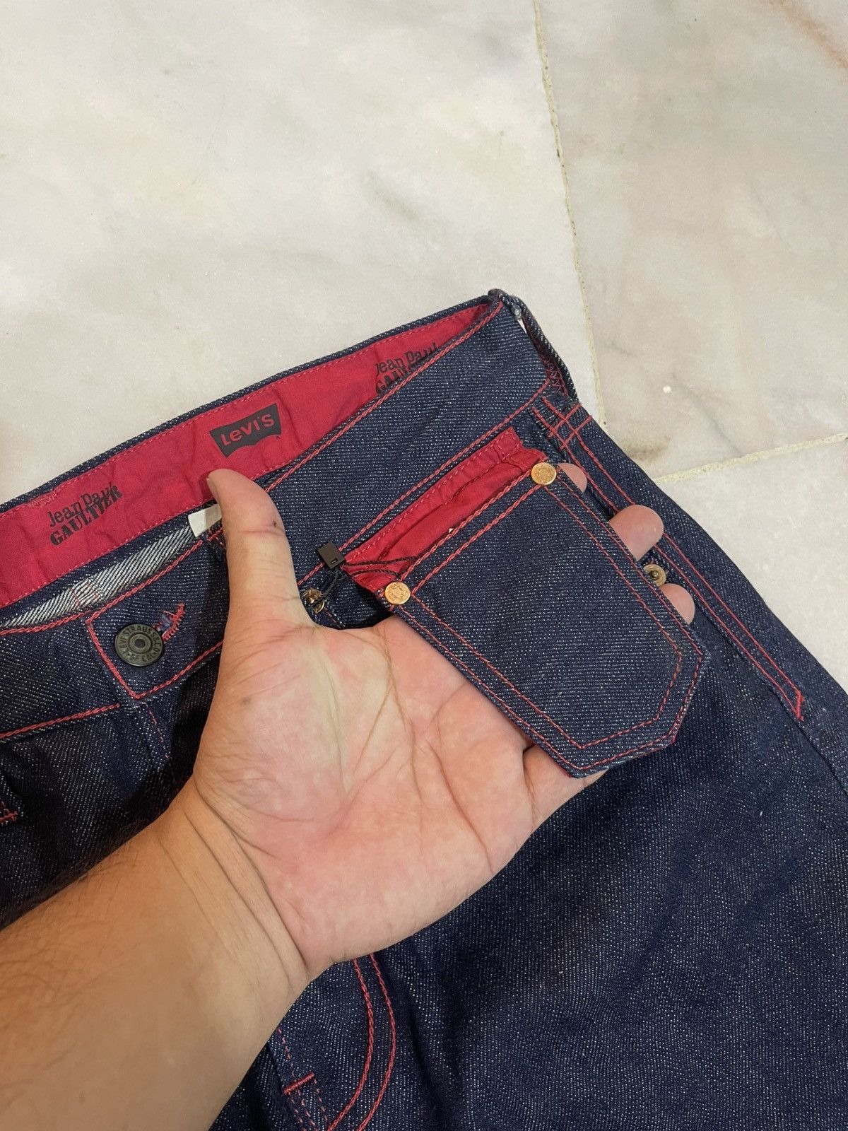 Jean Paul Gaultier Limited Edition Jean Paul Gaultier X Levis Jeans Size US 28 / EU 44 - 7 Thumbnail